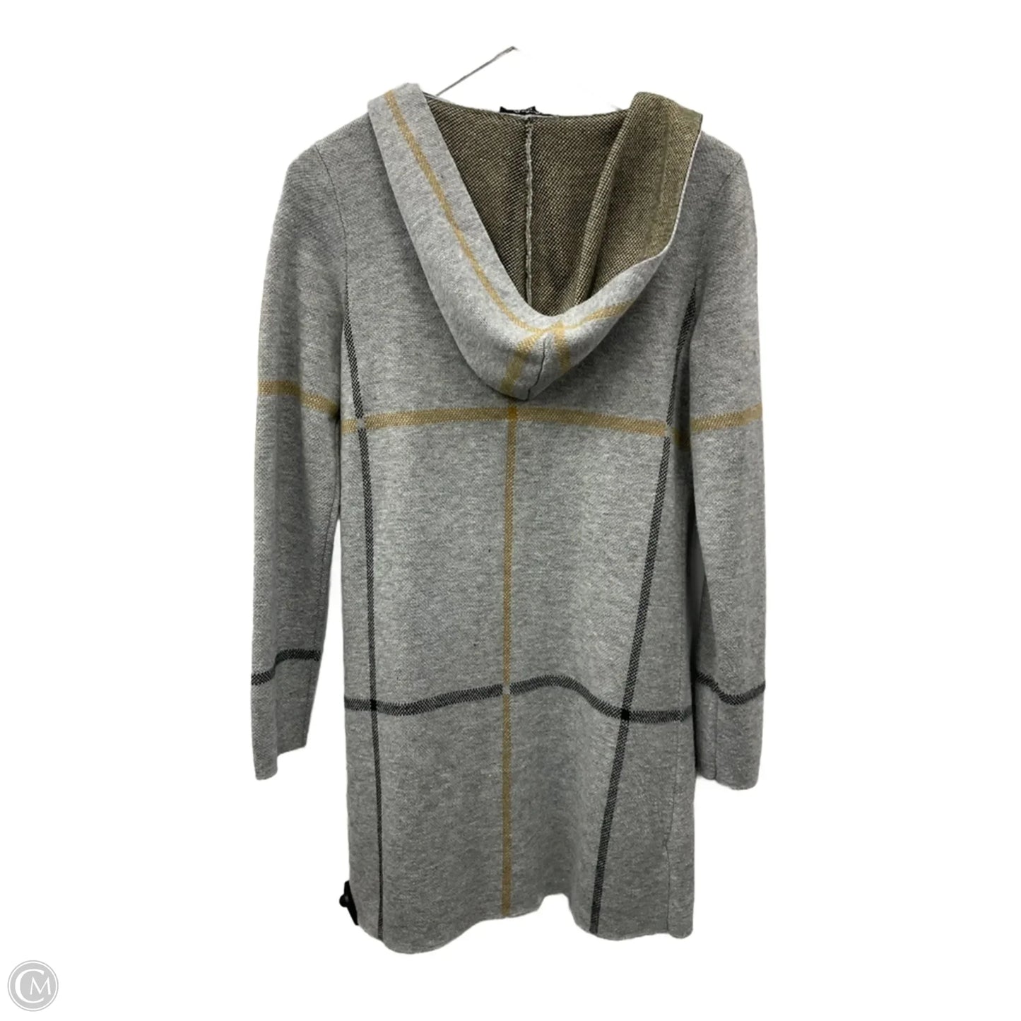 Sweater Cardigan By Charlie B In Grey, Size: S