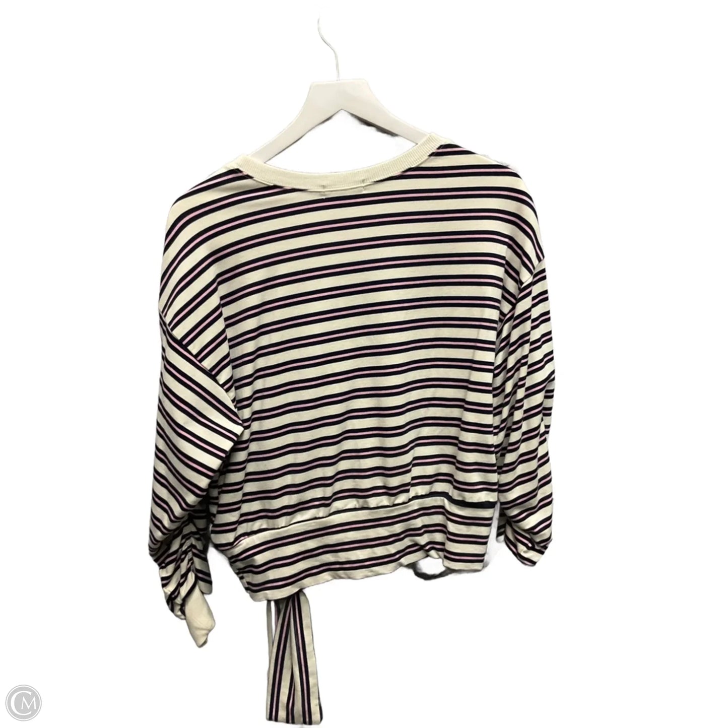 Top Long Sleeve By Kensie In Striped Pattern, Size: S