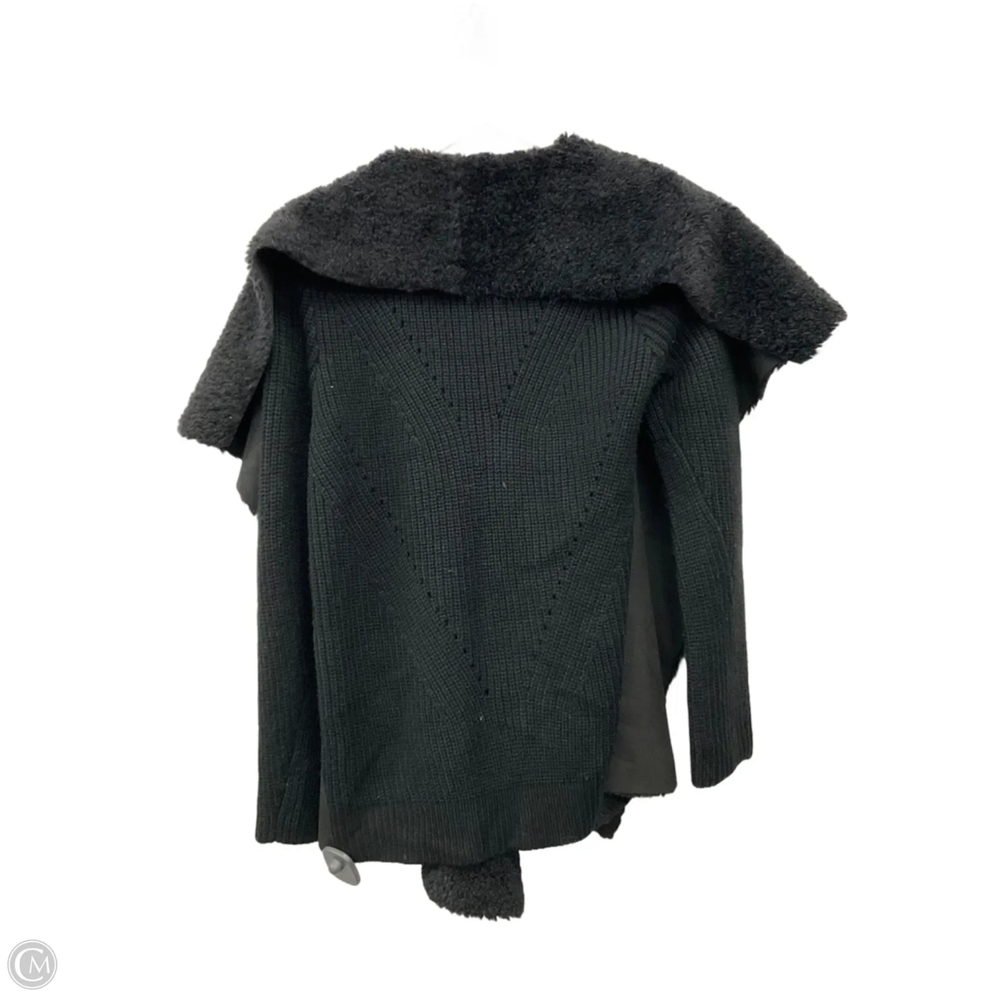 Sweater Cardigan By Chelsea And Theodore In Black, Size: S