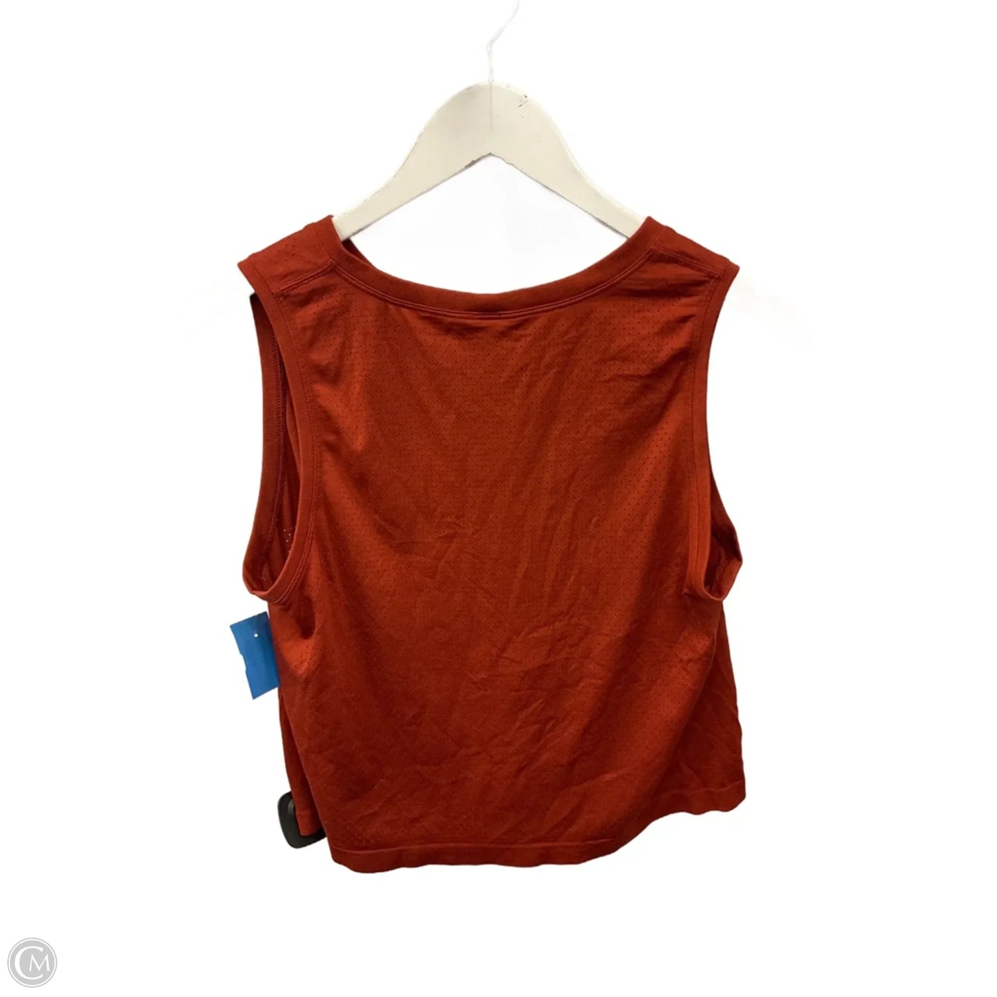 Athletic Tank Top By Lululemon In Orange, Size: M