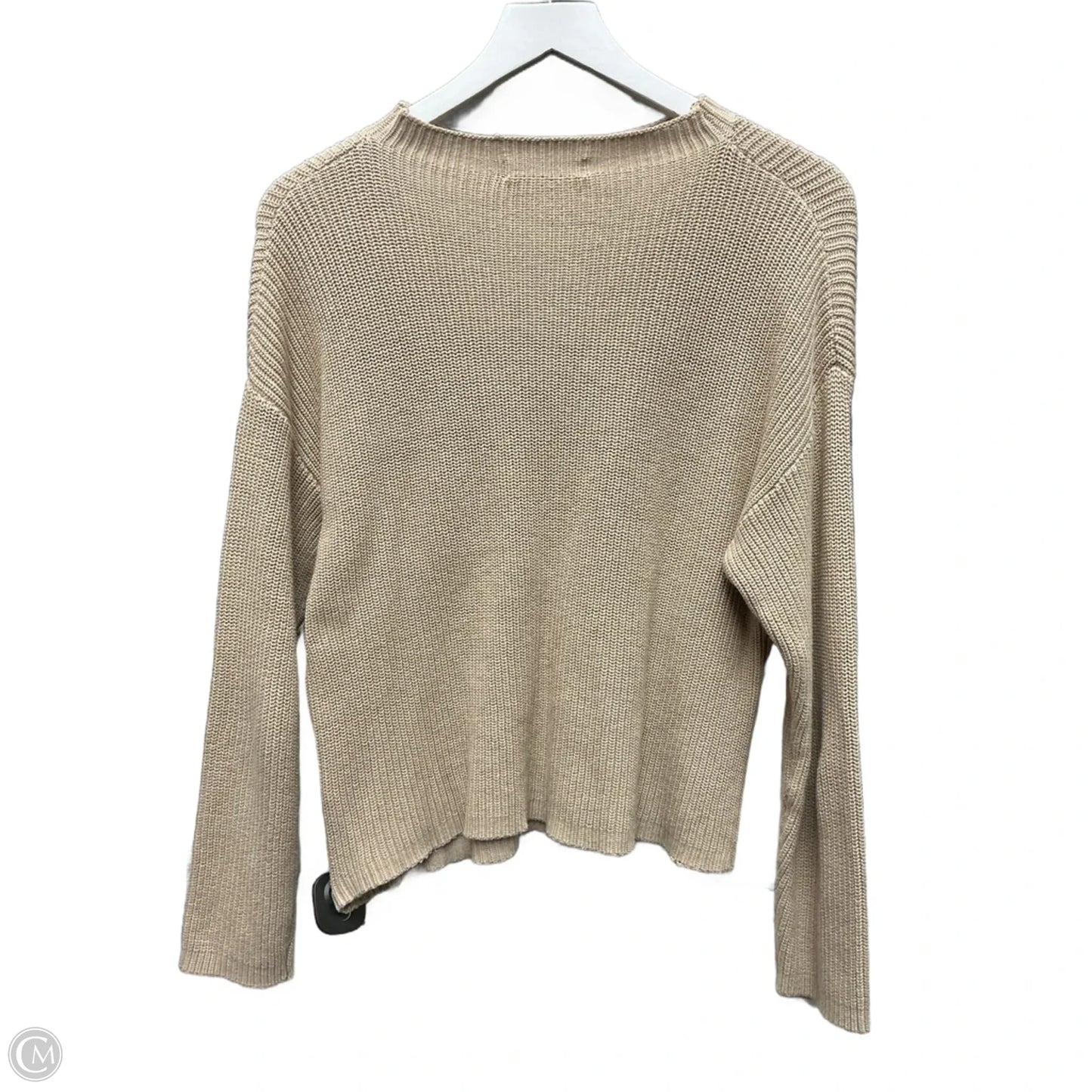 Sweater By Clothes Mentor In Beige, Size: M
