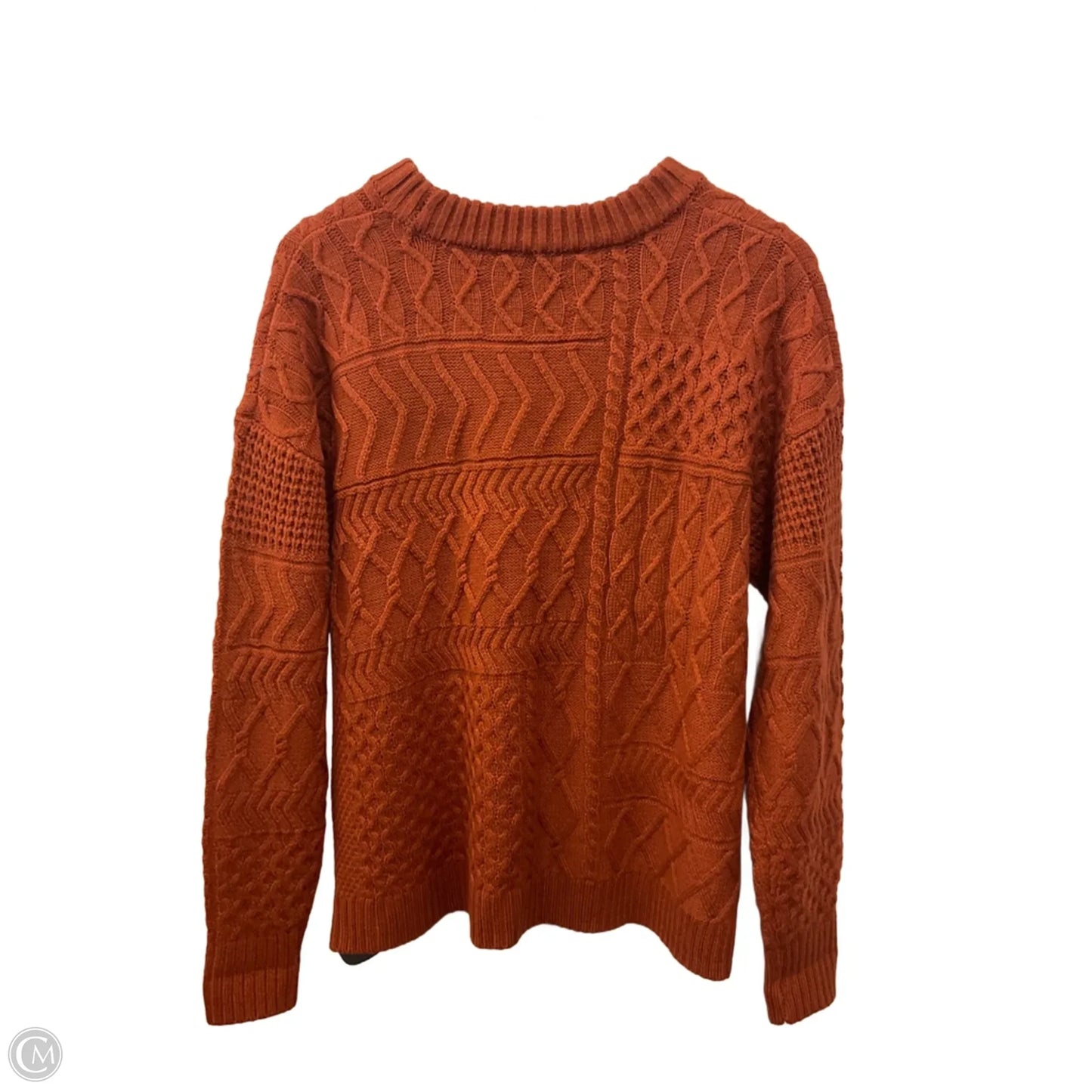 Sweater By Time And Tru In Orange, Size: L