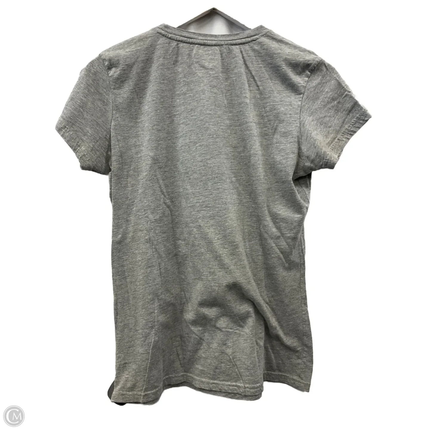 Athletic Top Short Sleeve By Russ In Grey, Size: L
