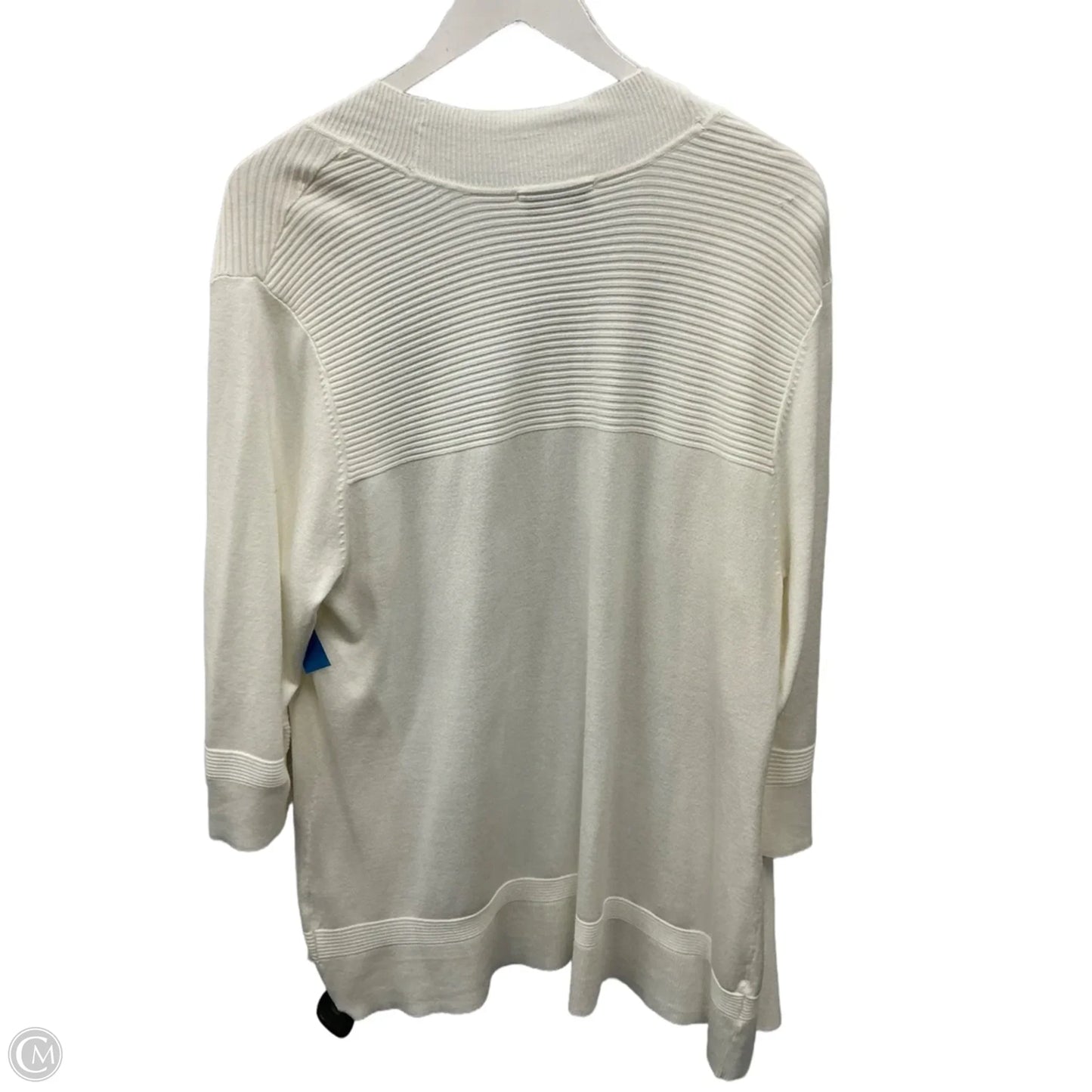 Cardigan By Christopher And Banks In White, Size: Xl