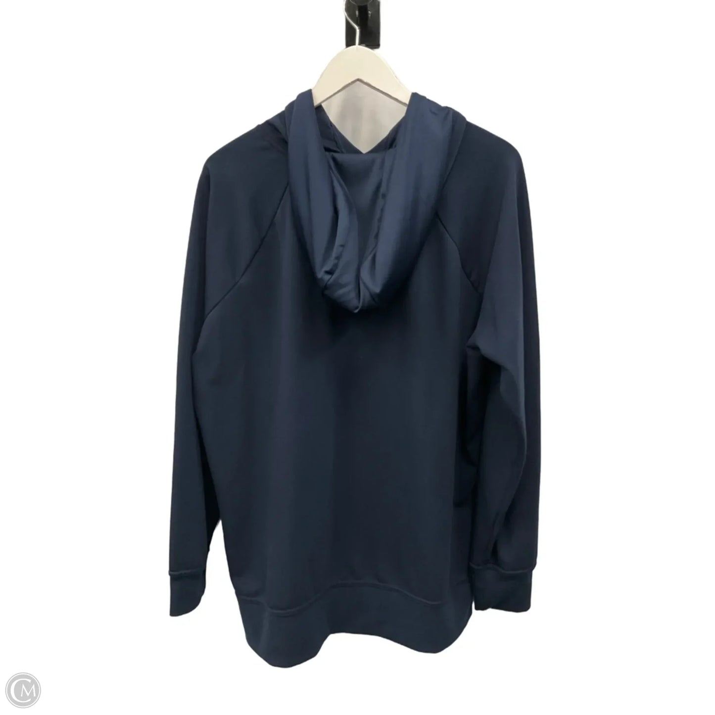 Sweatshirt Hoodie By Athletic Works In Navy, Size: Xxl