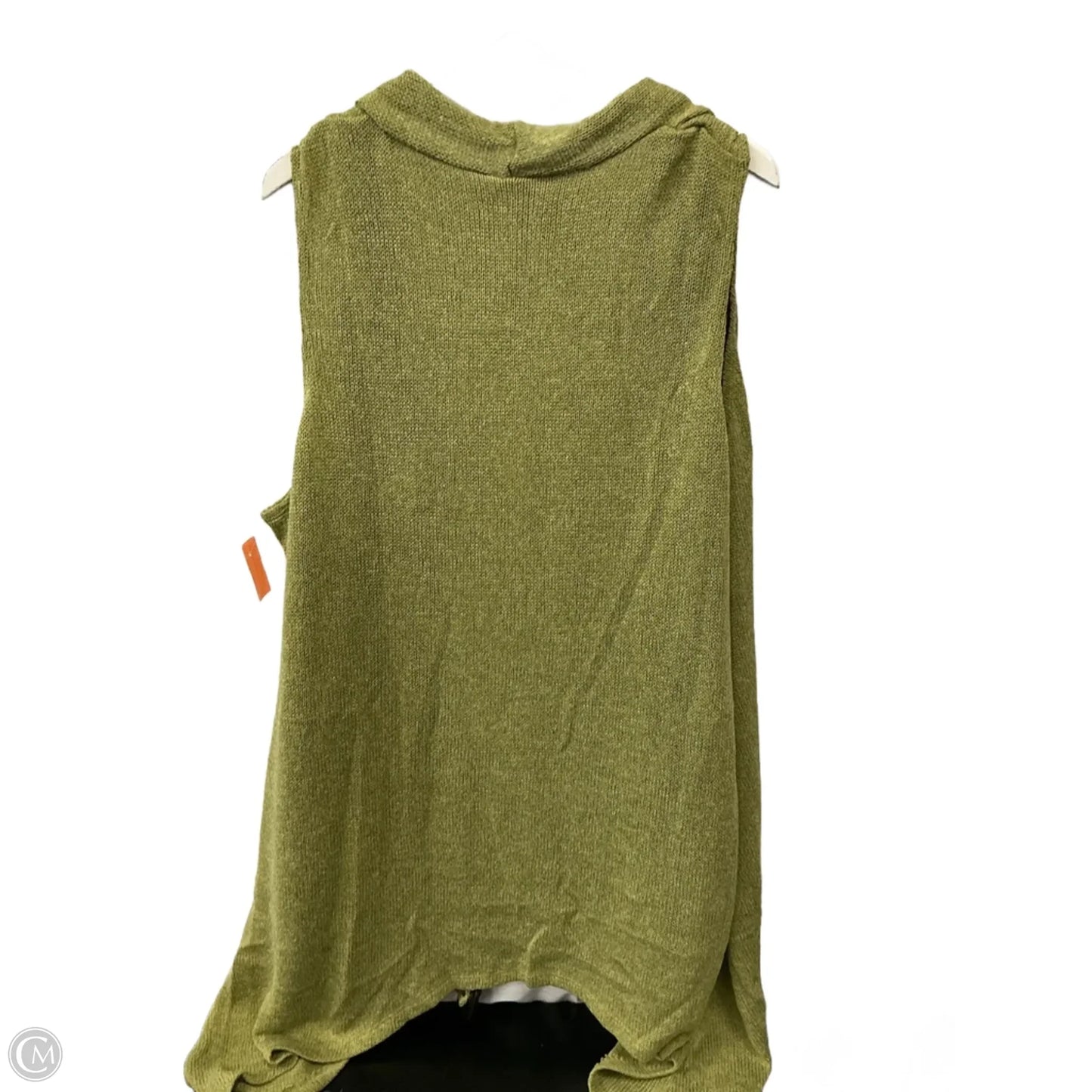 Vest Sweater By Dear Scarlett In Green, Size: Xl