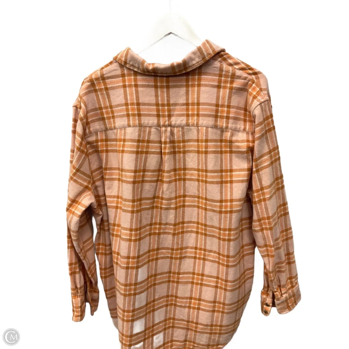 Top Long Sleeve By Aerie In Orange, Size: Xl