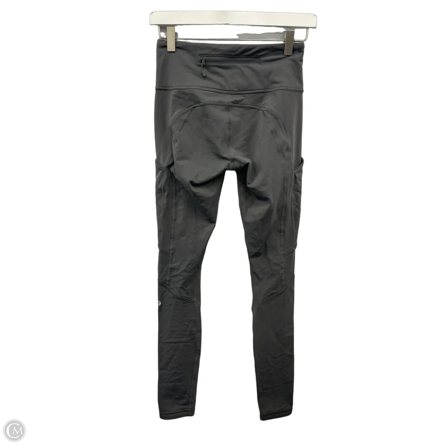 Athletic Leggings By Lululemon In Grey, Size: S