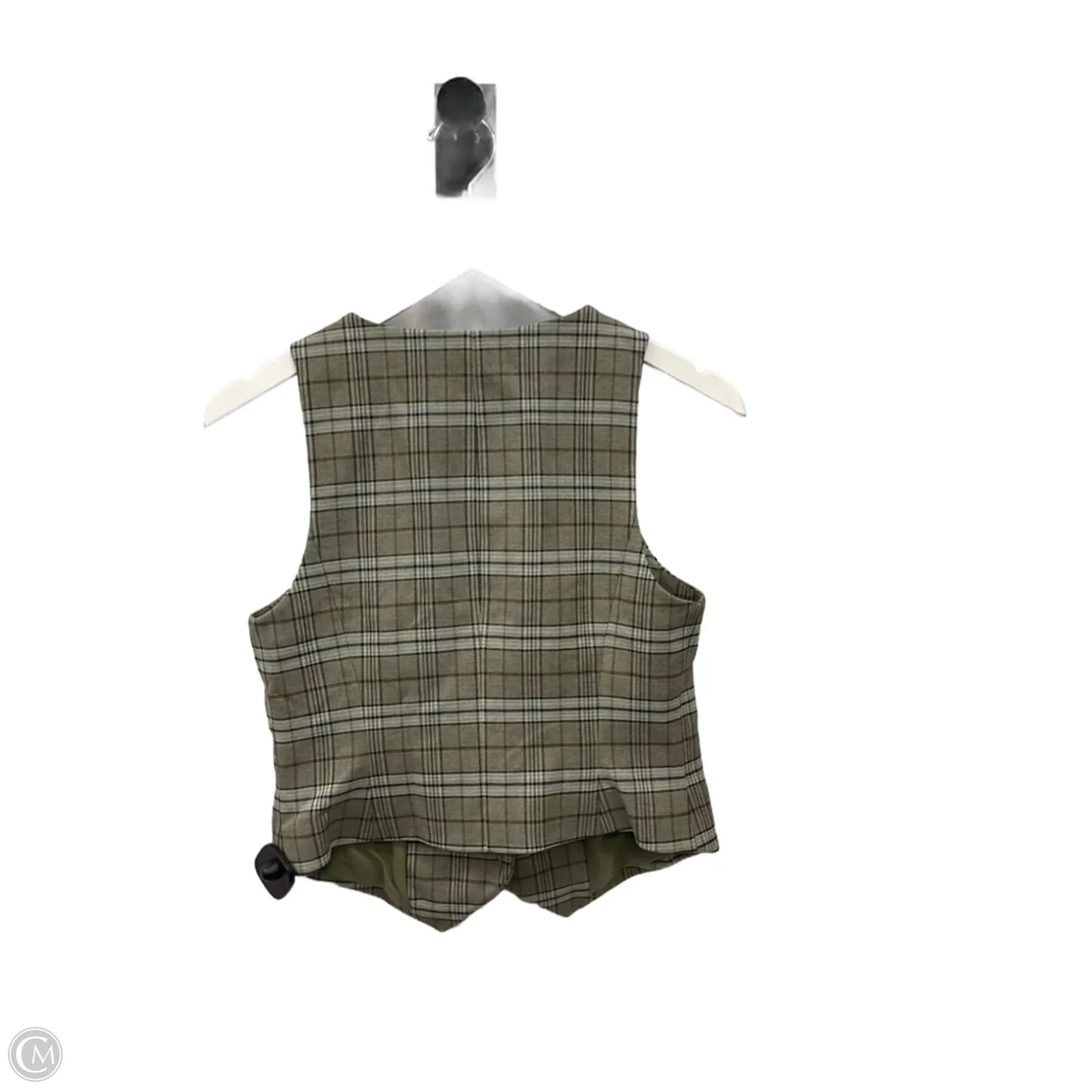 Vest Other By Express In Green, Size: S