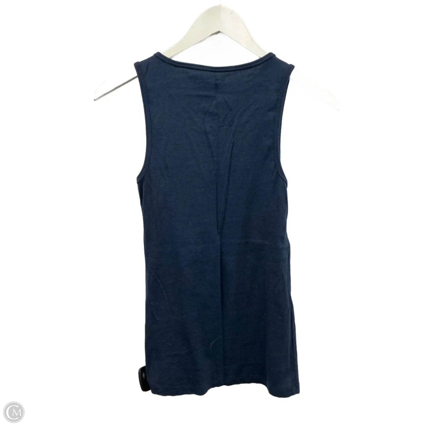 Top Sleeveless By Simply Styled In Navy, Size: M