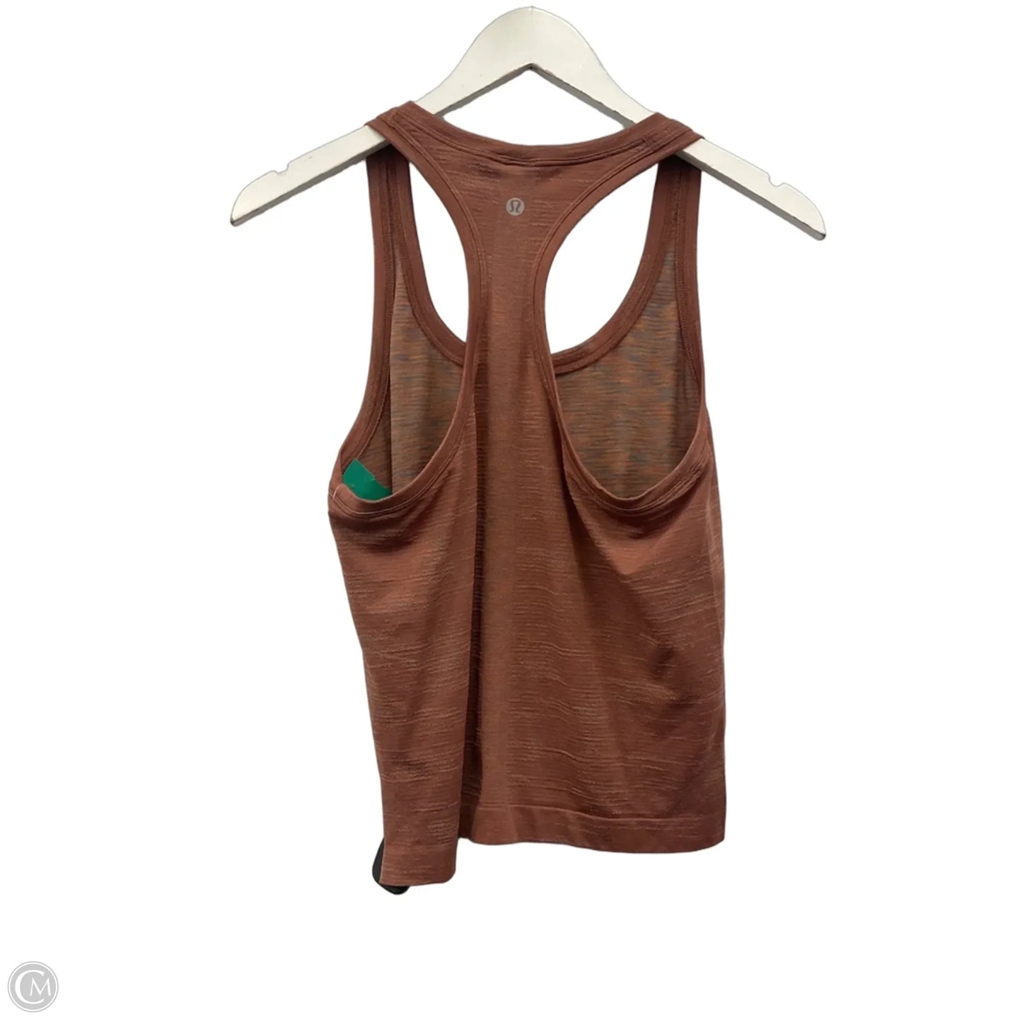 Athletic Tank Top By Lululemon In Orange, Size: M