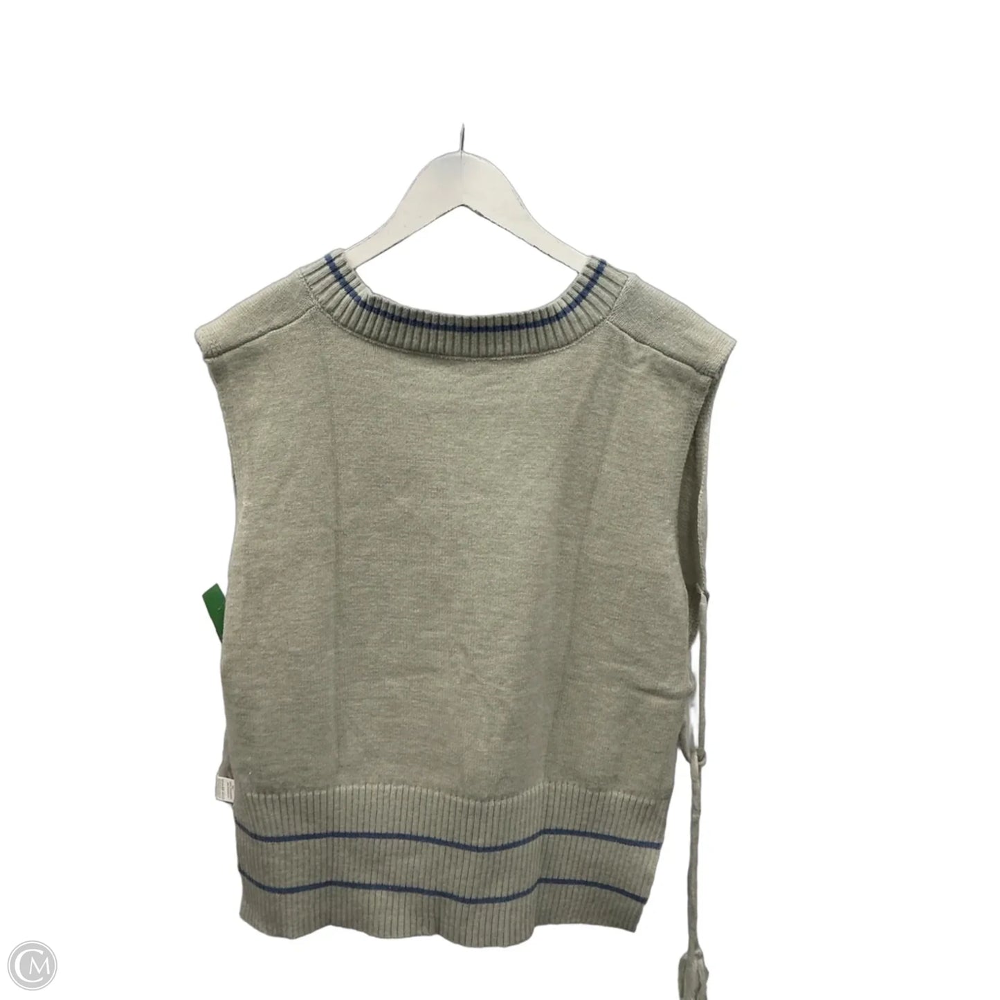Vest Sweater By Cme In Grey, Size: S
