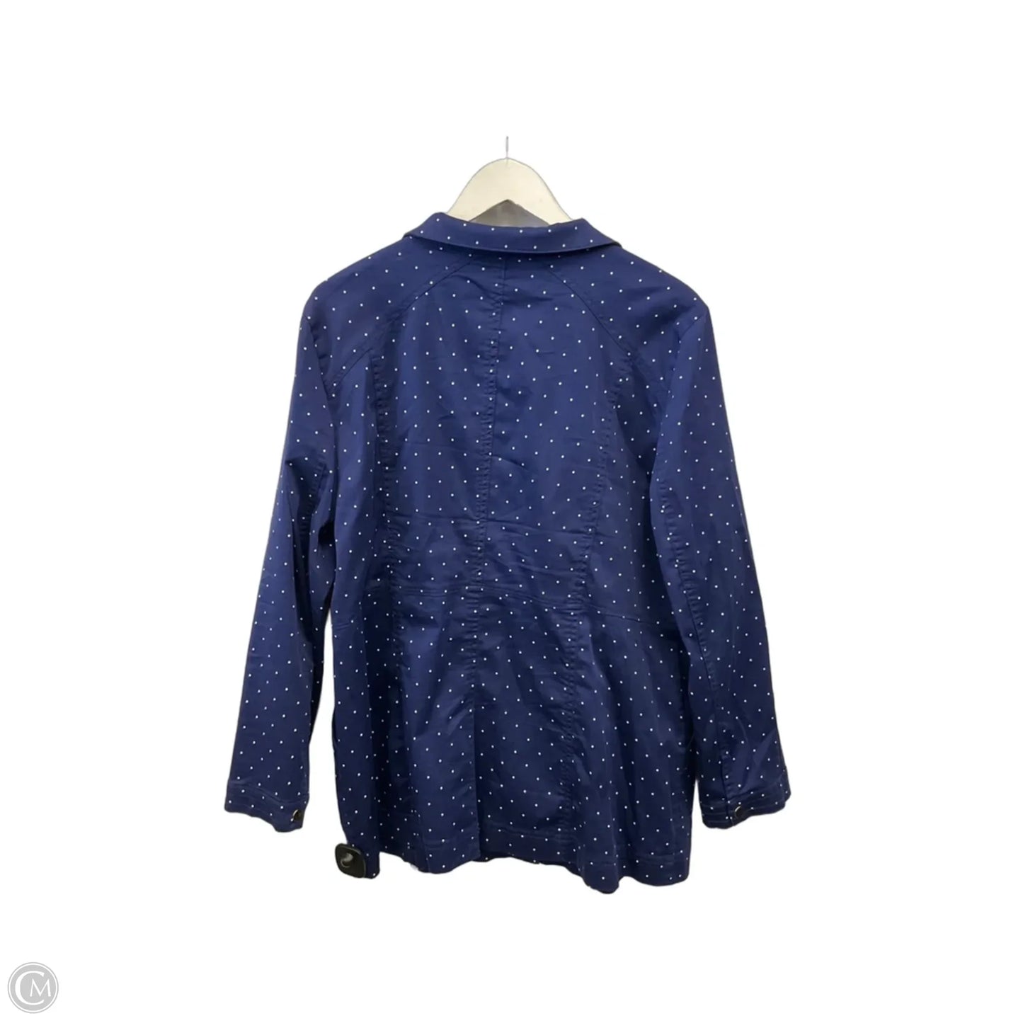 Jacket Other By Chicos In Polkadot Pattern, Size: Xl