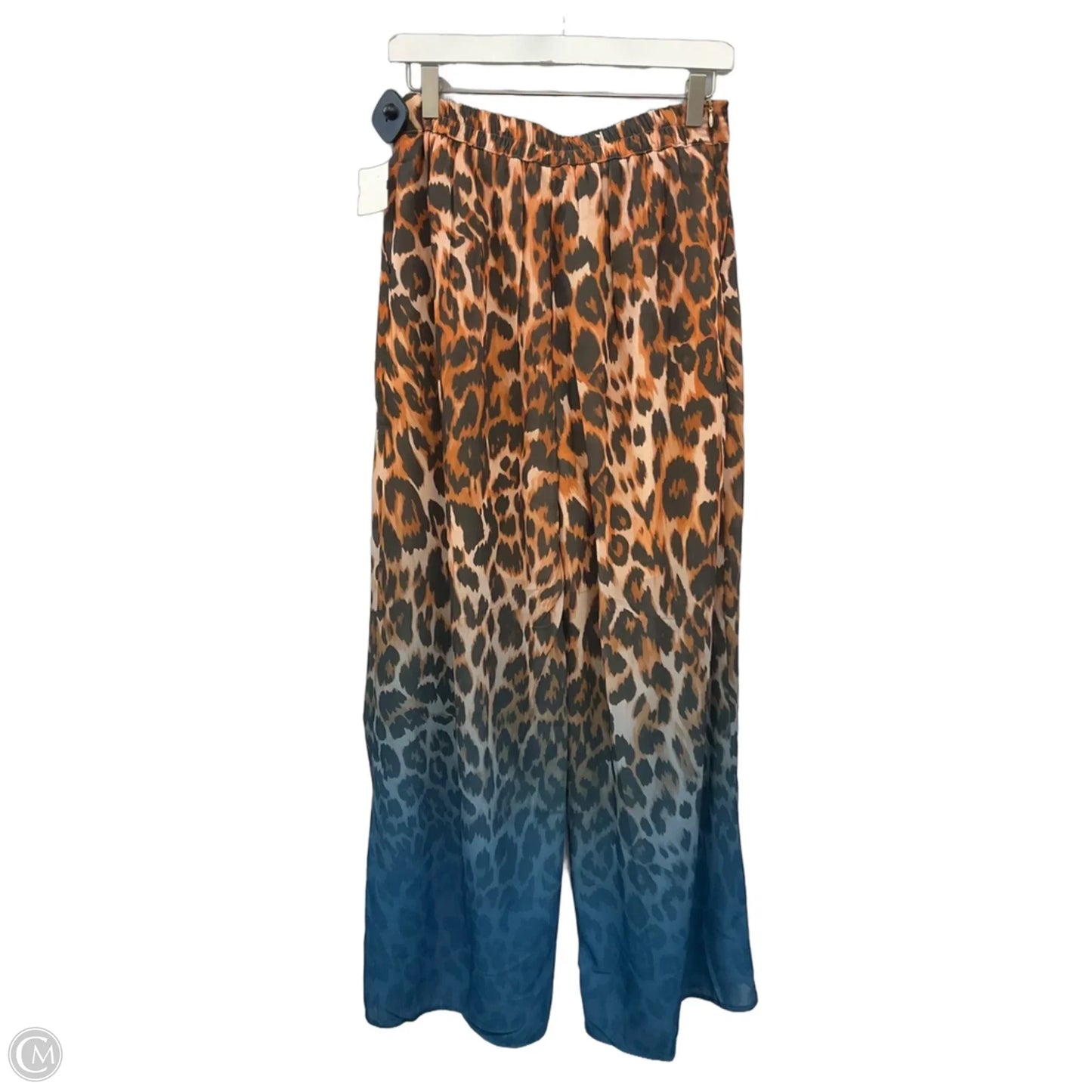 Pants Wide Leg By Clothes Mentor In Animal Print, Size: M