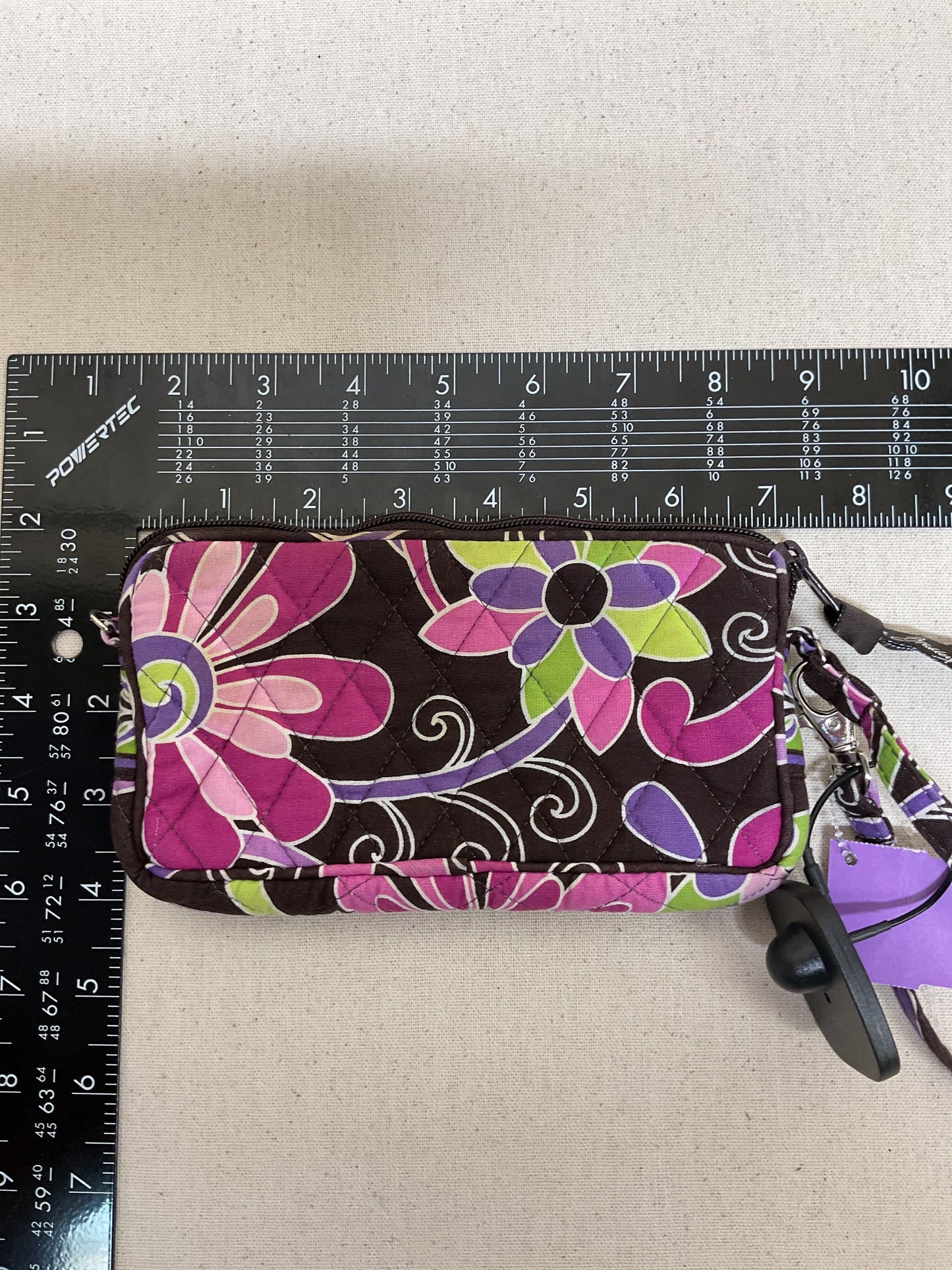 Wristlet Designer By Coach In Purple, Size:Small
