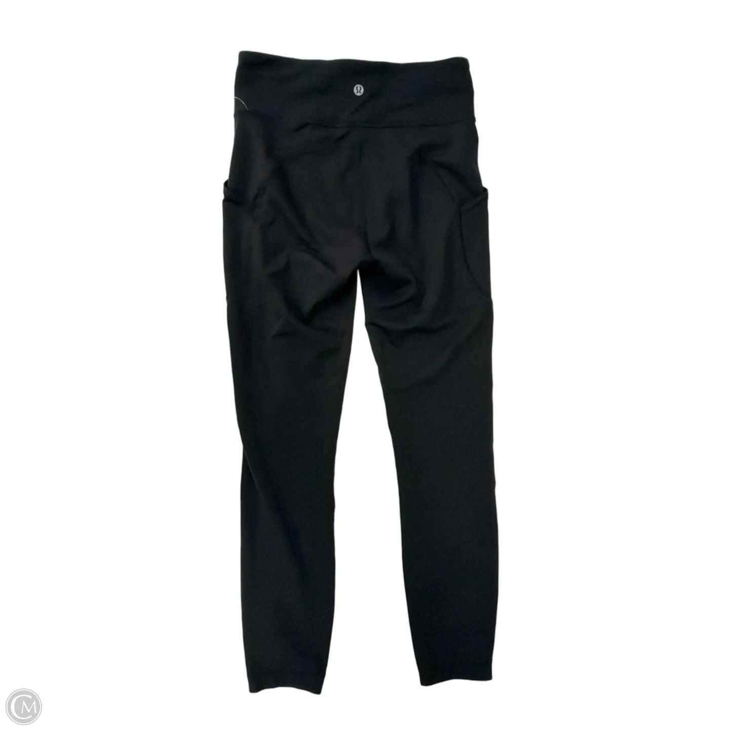 Athletic Leggings By Lululemon In Black, Size: S