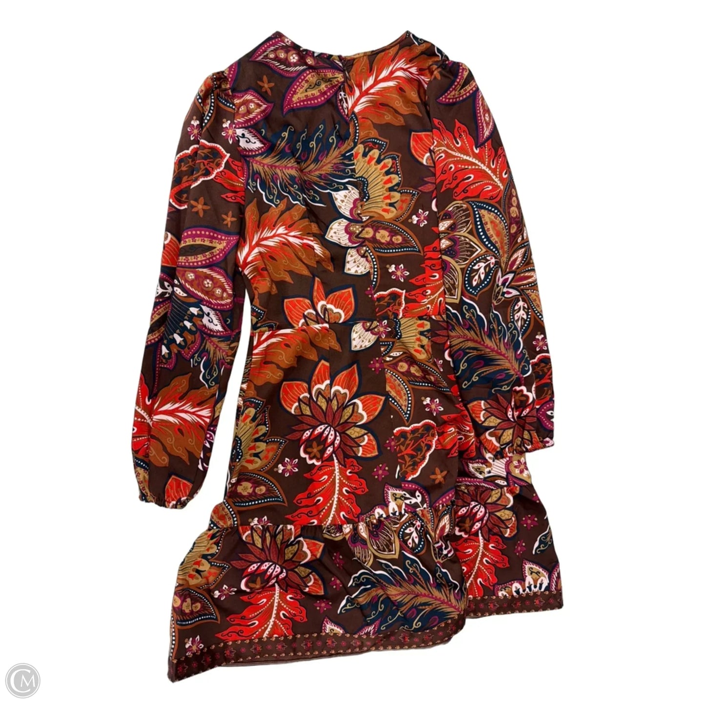 Dress Casual Midi By Loft In Floral Print, Size: S