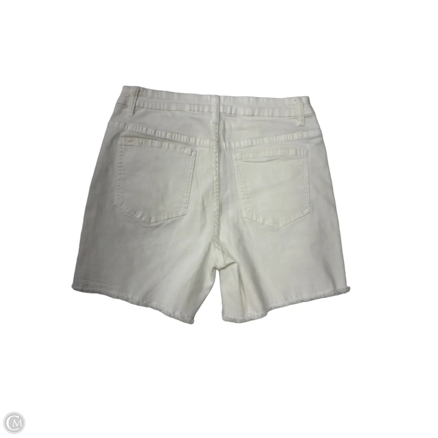 Shorts By Boston Proper In White Denim, Size: 6