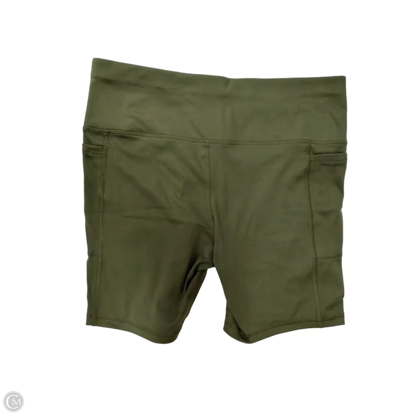Athletic Shorts By Athletic Works In Green, Size: L