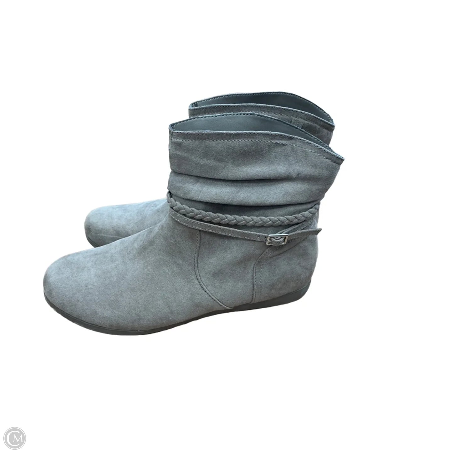 Boots Ankle Flats By St Johns Bay In Brown, Size: 8.5