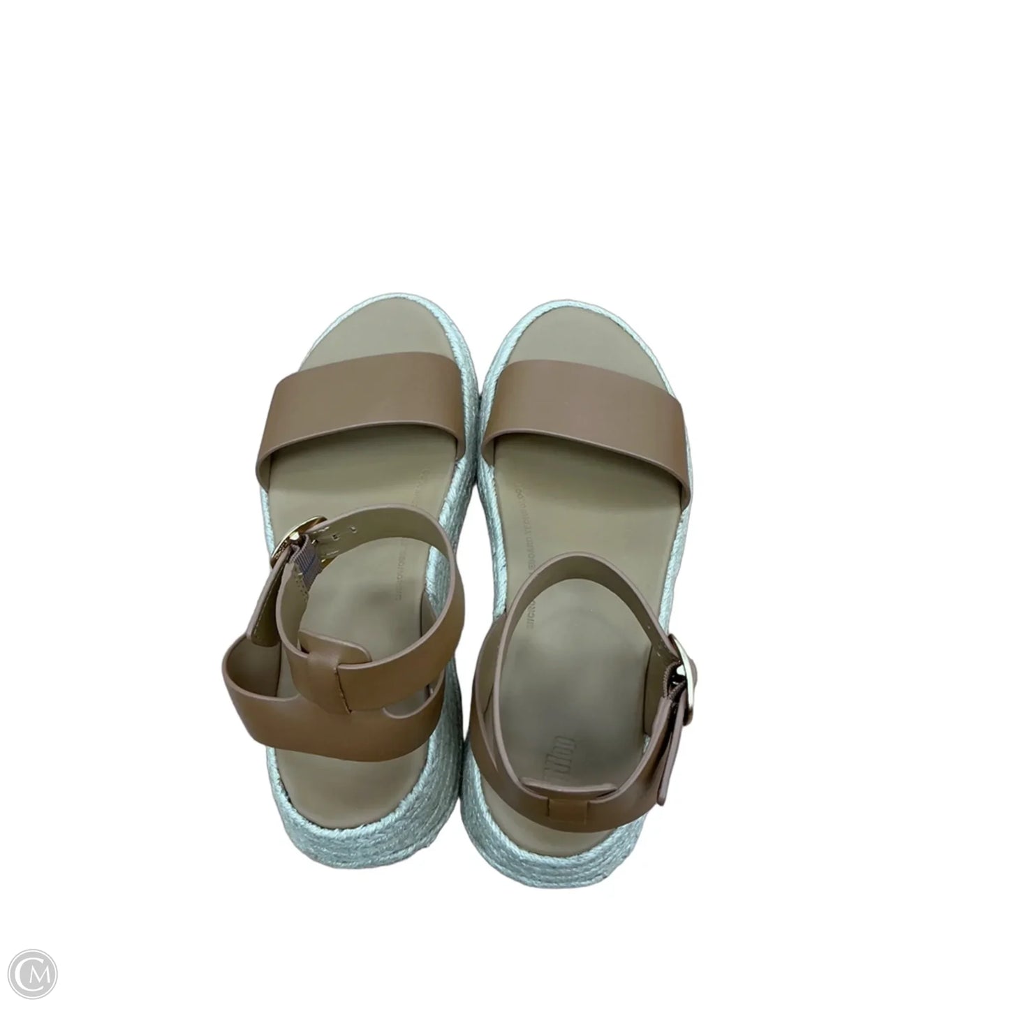 Sandals Flats By Fitflop In Brown, Size: 8