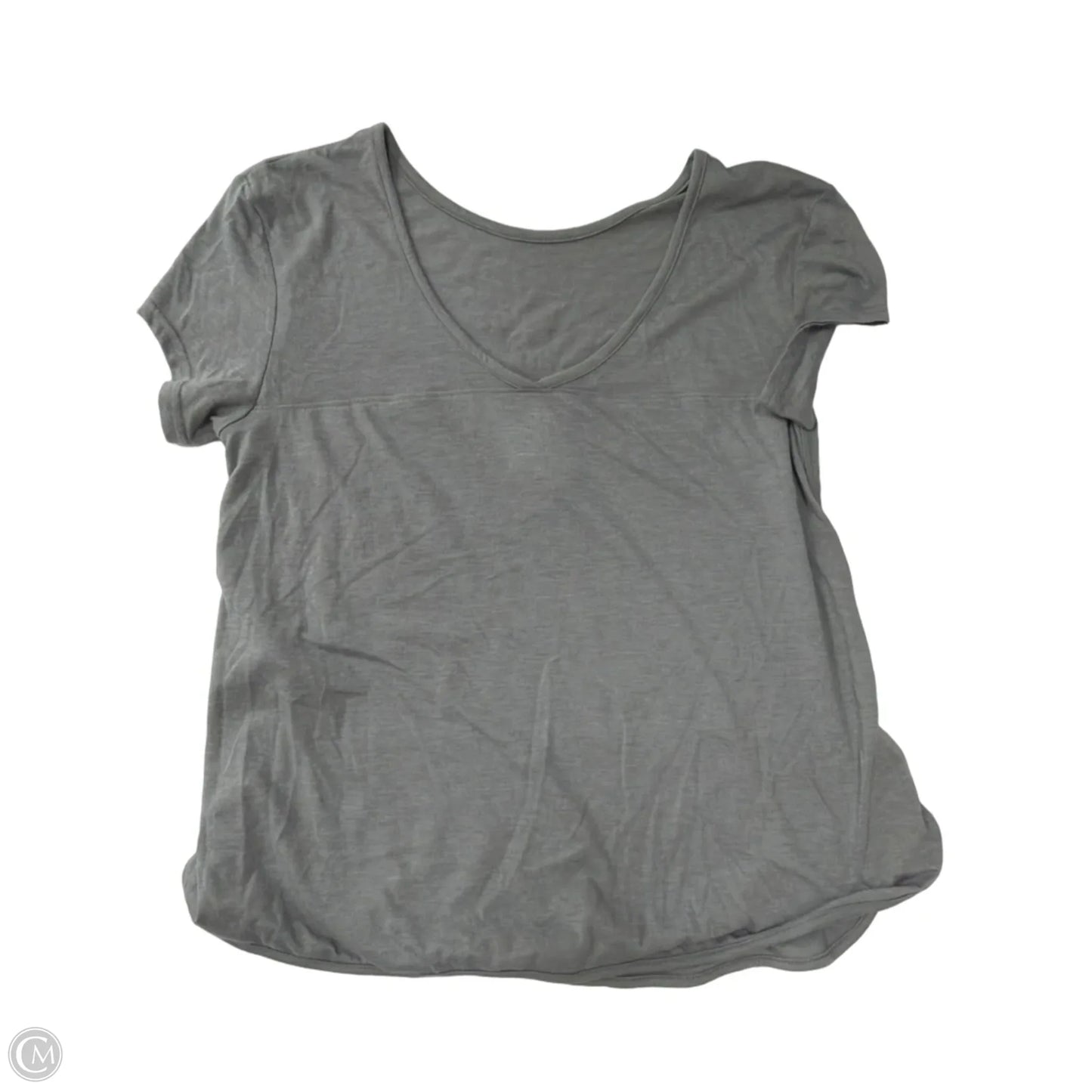 Top Short Sleeve By Clothes Mentor In Grey, Size: L