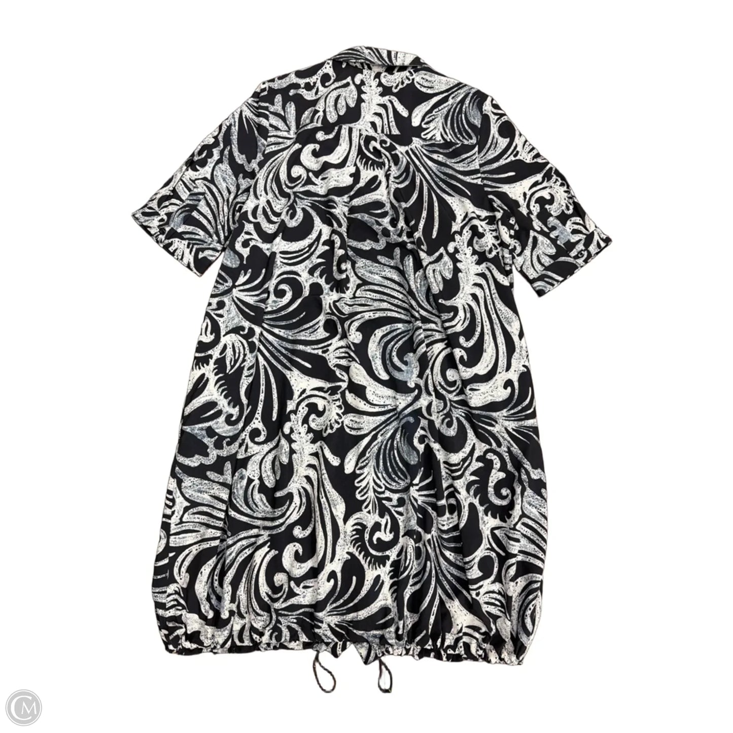Dress Casual Midi By Chicos In Blue, Size: M