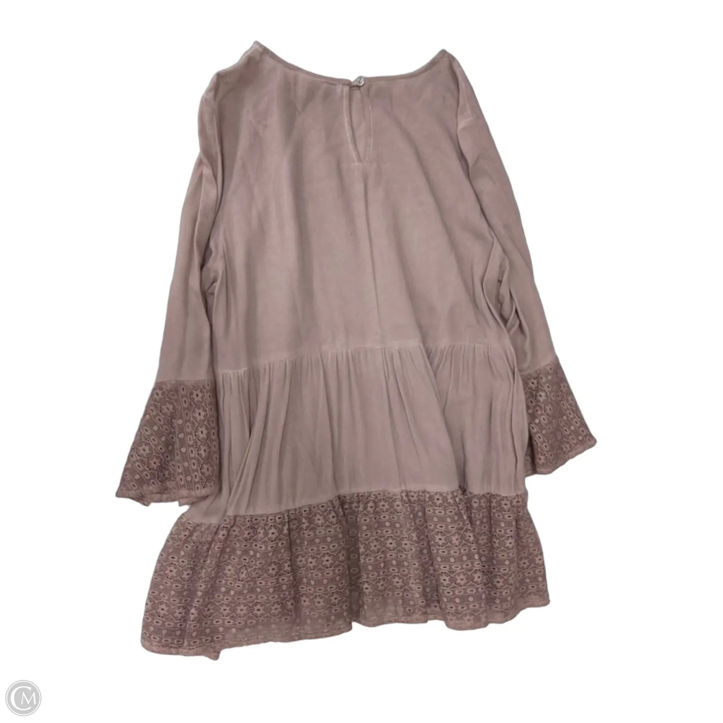 Top Long Sleeve By Clothes Mentor In Pink, Size: S