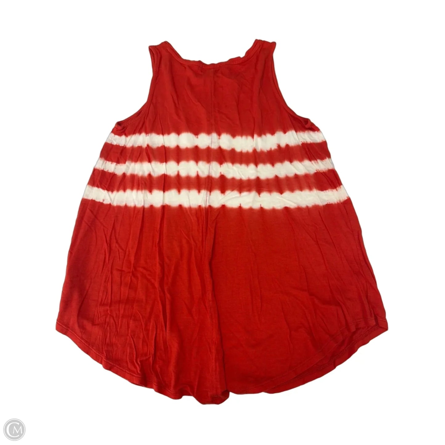 Tank Top By Old Navy In Red & White, Size: M