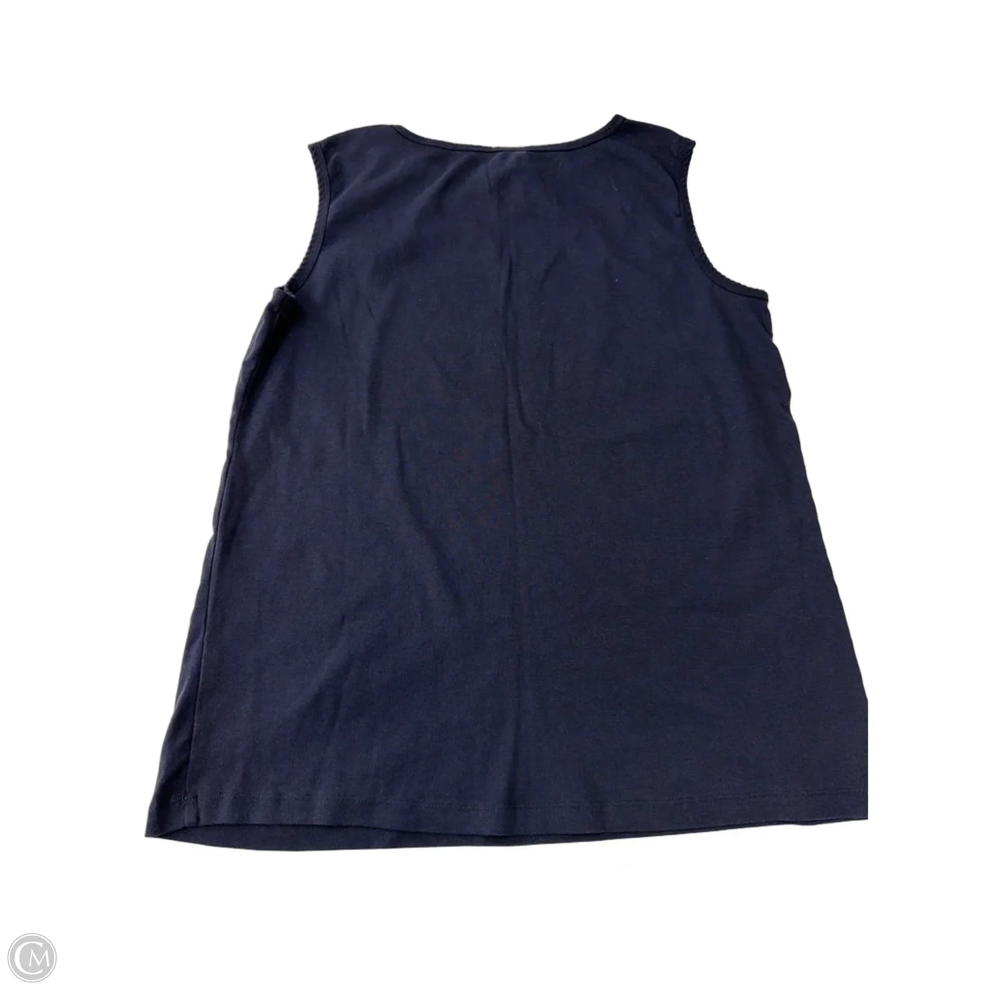 Tank Top By Croft And Barrow In Navy, Size: L