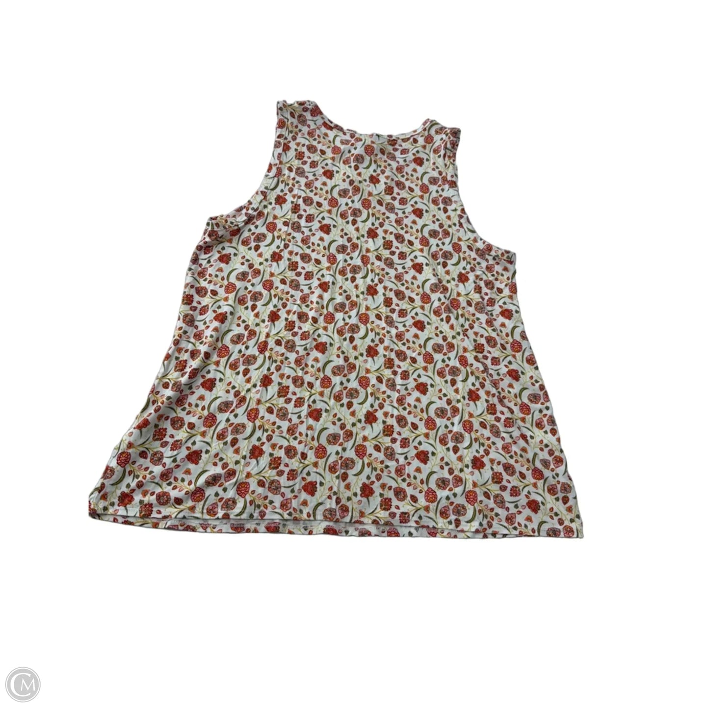 Tank Top By Old Navy In Floral Print, Size: M