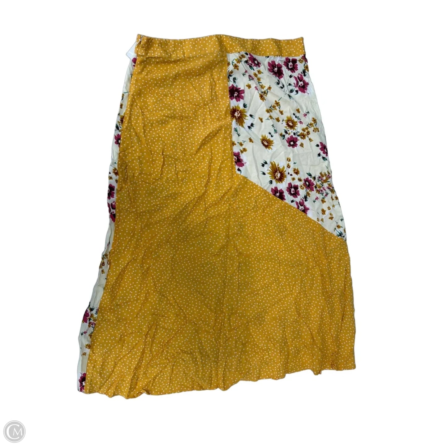Skirt Midi By Ces Femme In Yellow, Size: L