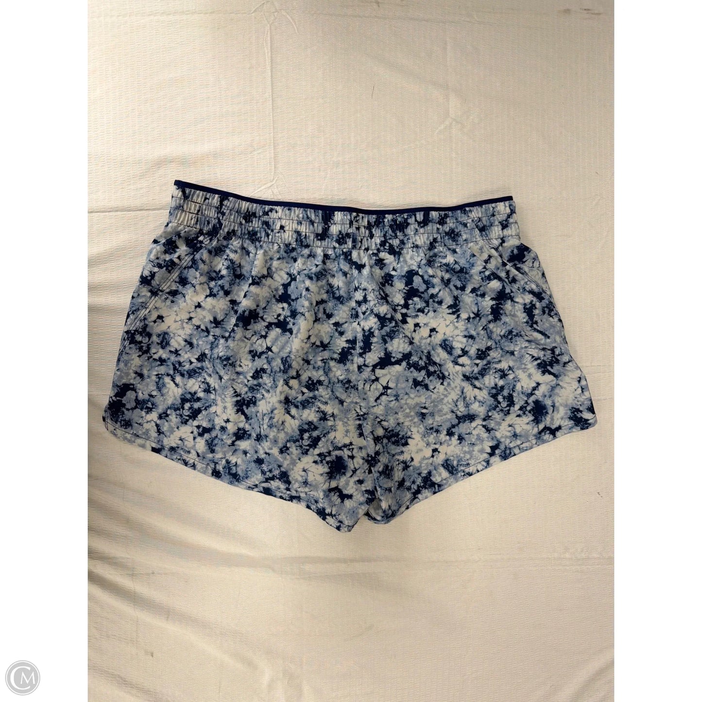 Athletic Shorts By Gapfit In Blue & White, Size: L