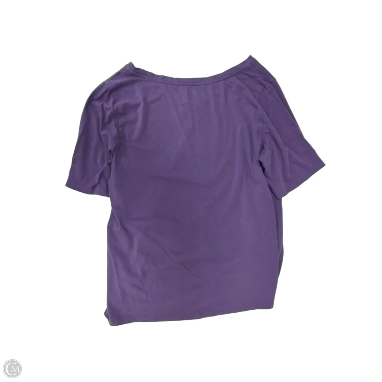 Top Short Sleeve Basic By Clothes Mentor In Purple, Size: S