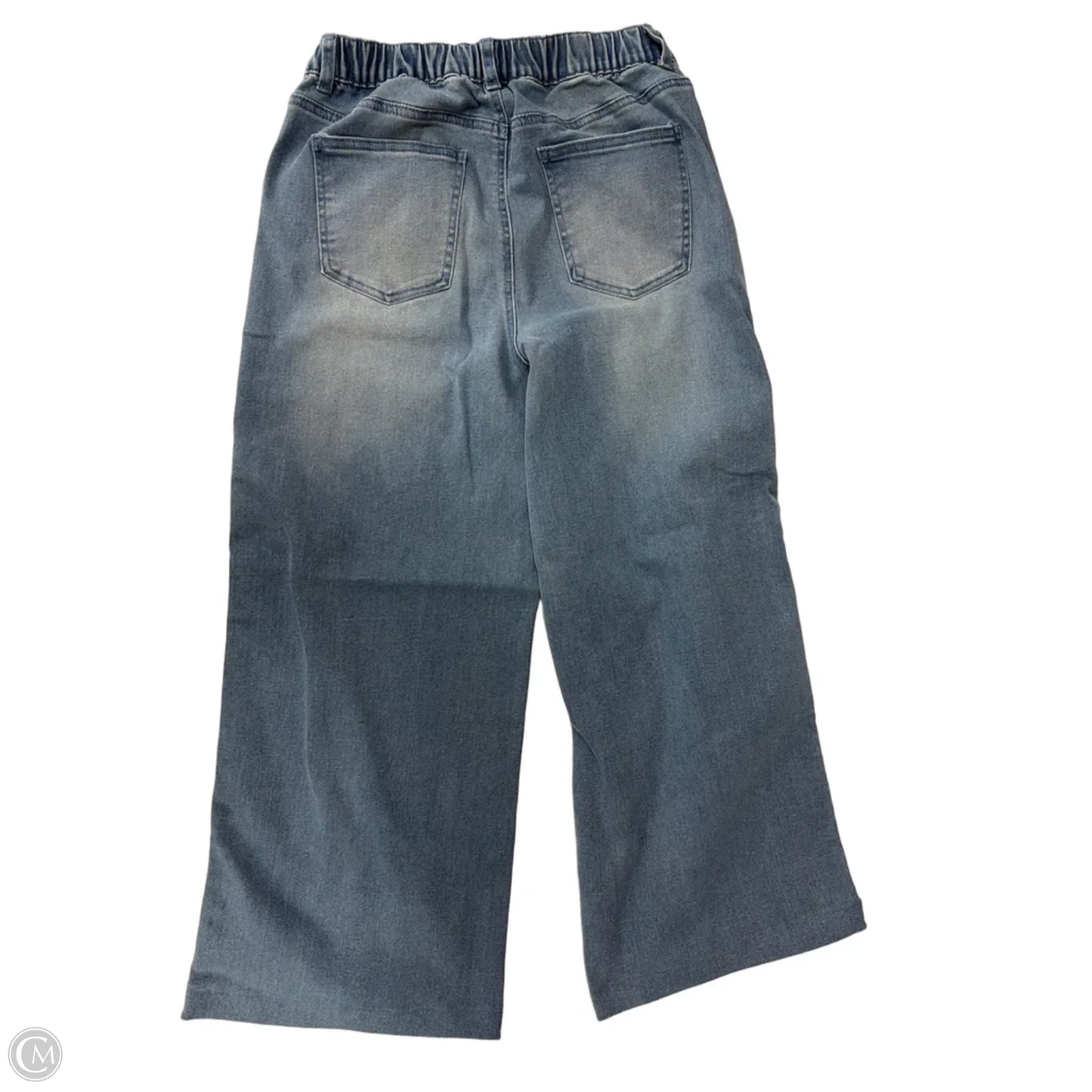 Jeans Wide Leg By No Comment In Blue Denim, Size: 8