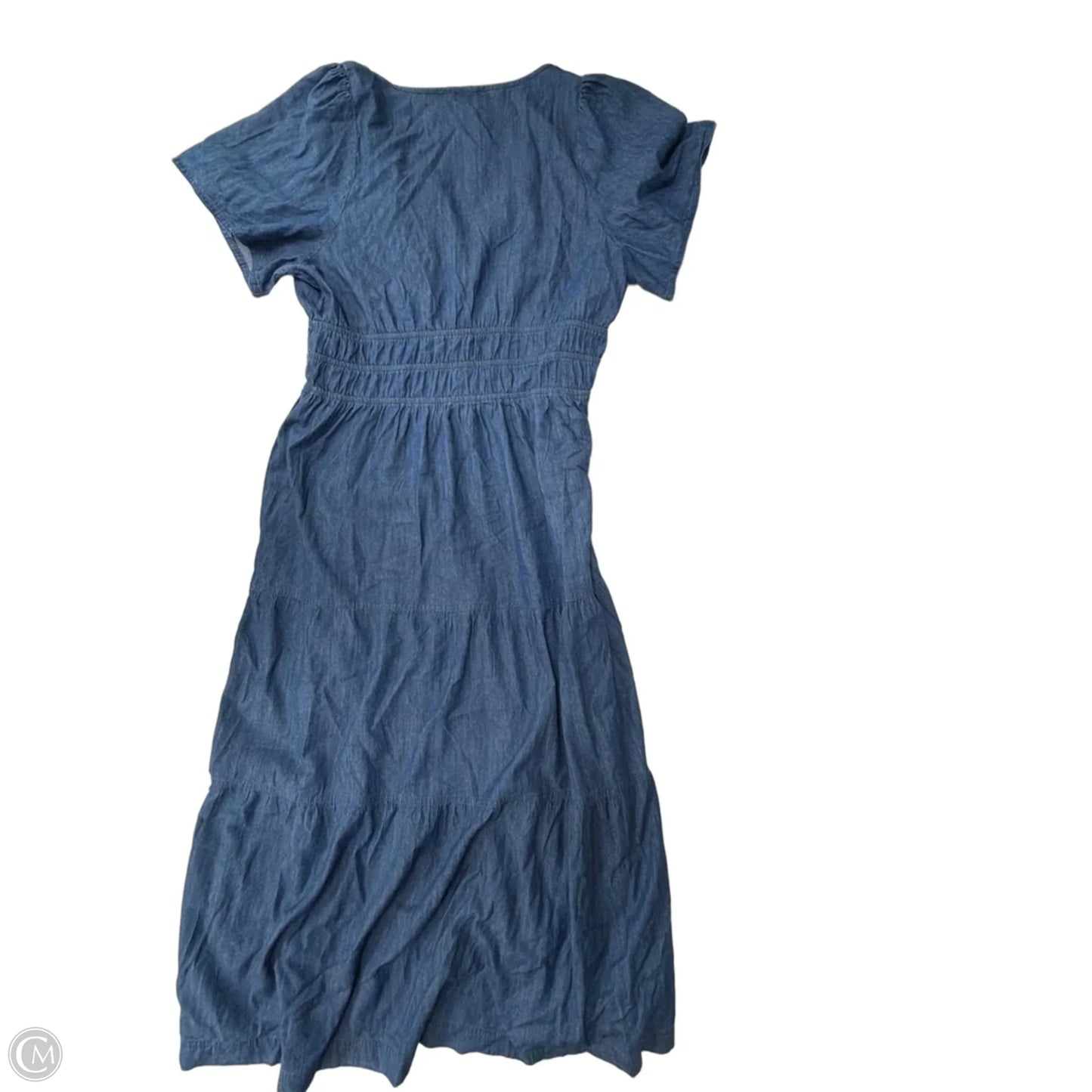 Dress Casual Maxi By Tommy Hilfiger In Blue Denim, Size: Xl