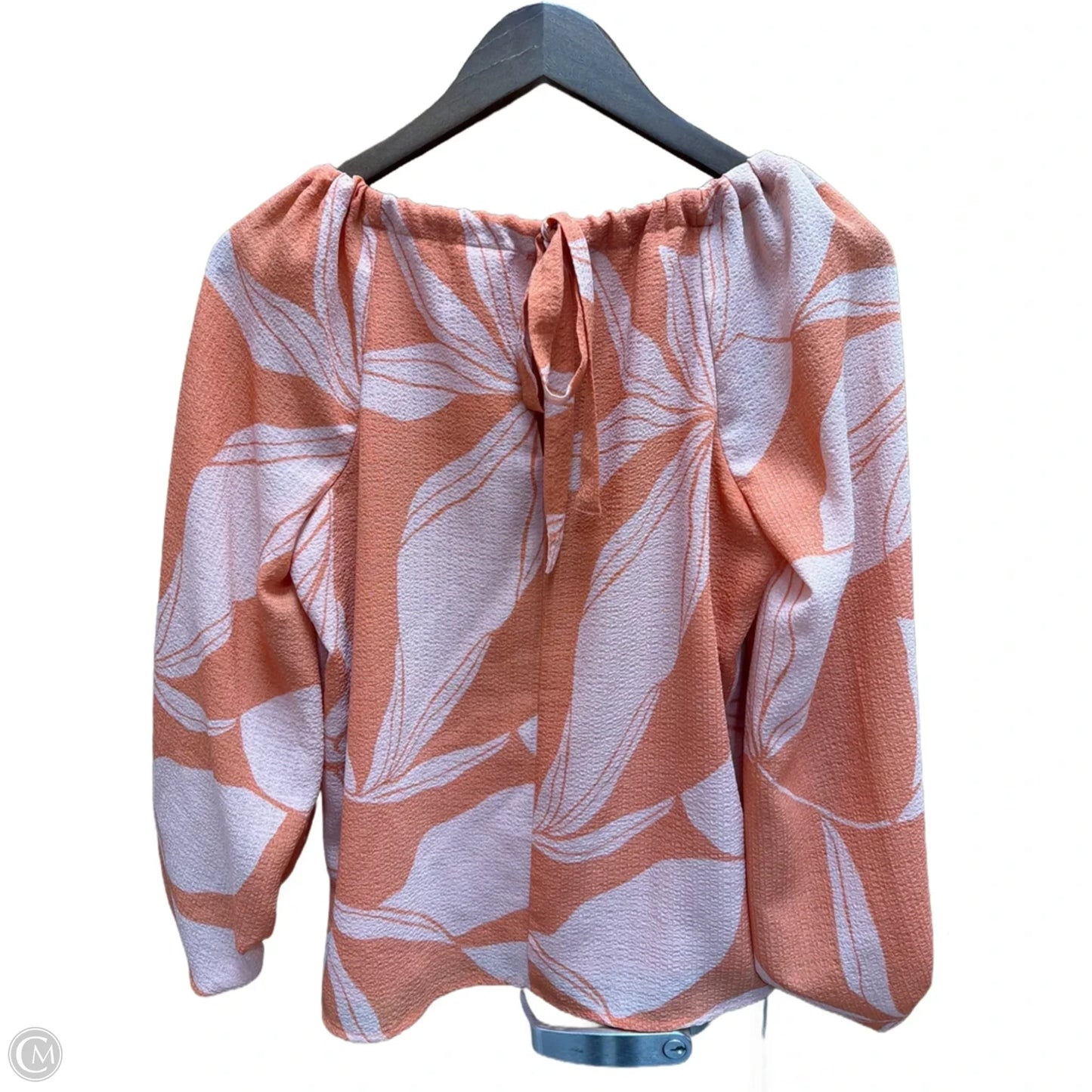 Top Long Sleeve By A New Day In Orange, Size: S