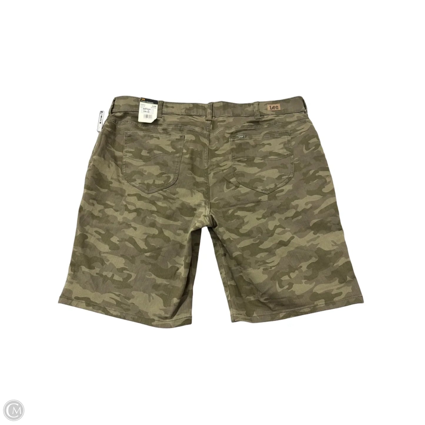 Shorts By Lee In Camouflage Print, Size: 24
