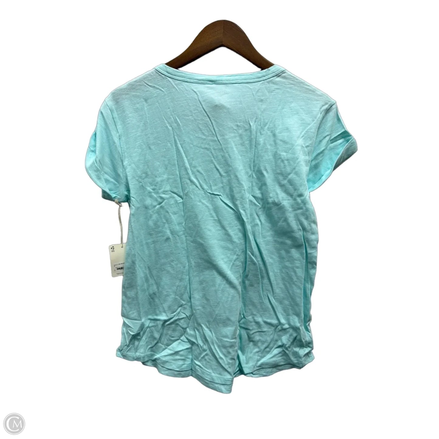 Top Short Sleeve Basic By Ana In Blue, Size: M
