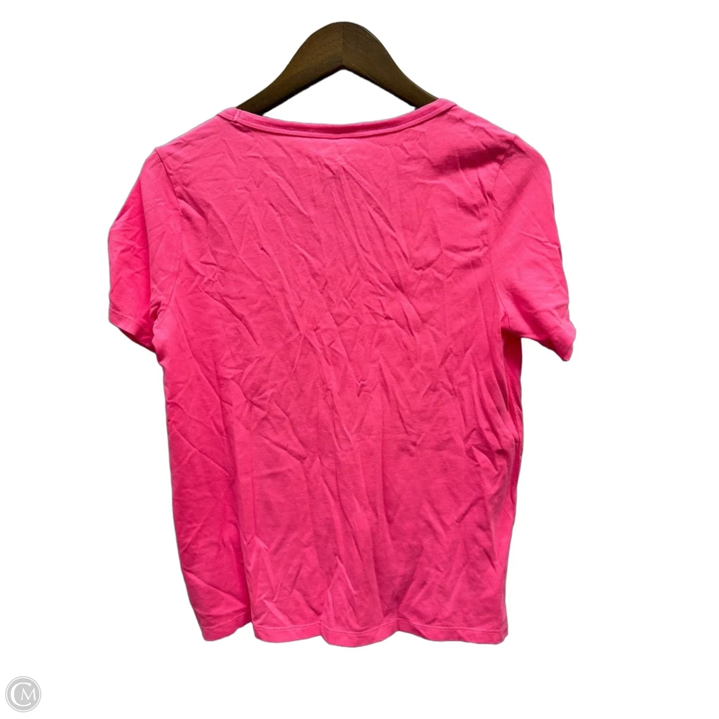 Top Short Sleeve Basic By Old Navy In Pink, Size: M