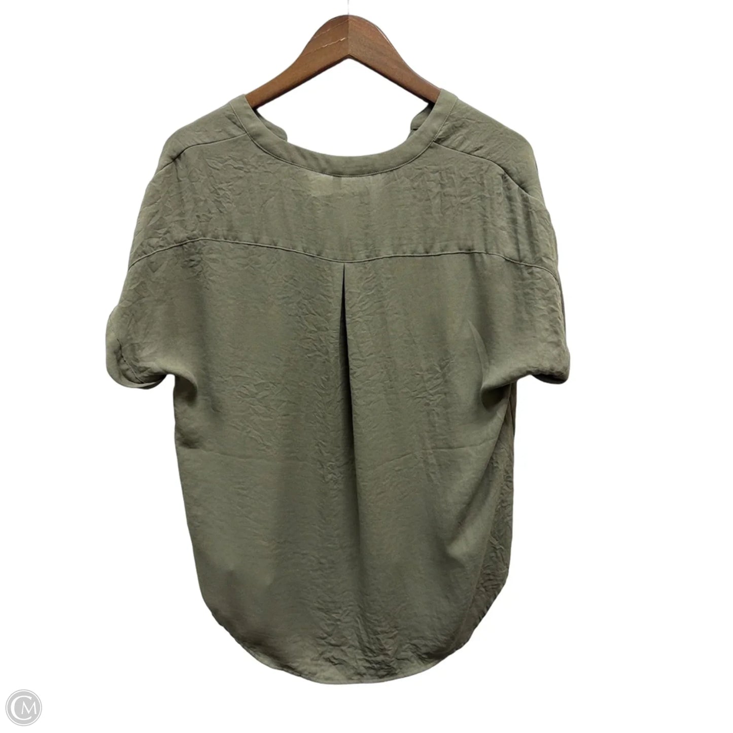 Top Short Sleeve By Maurices In Green, Size: M