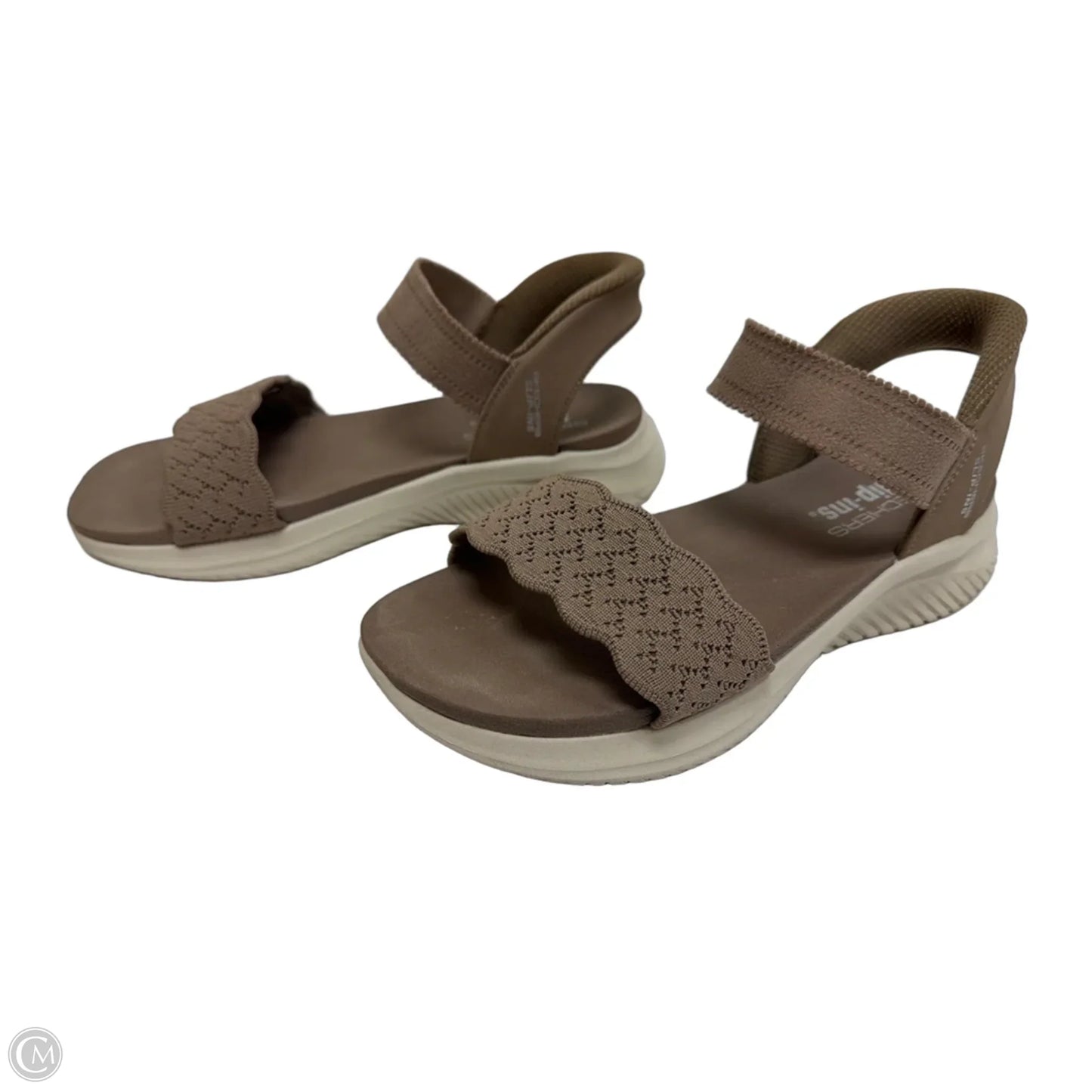Sandals Flats By Skechers In Brown, Size: 8