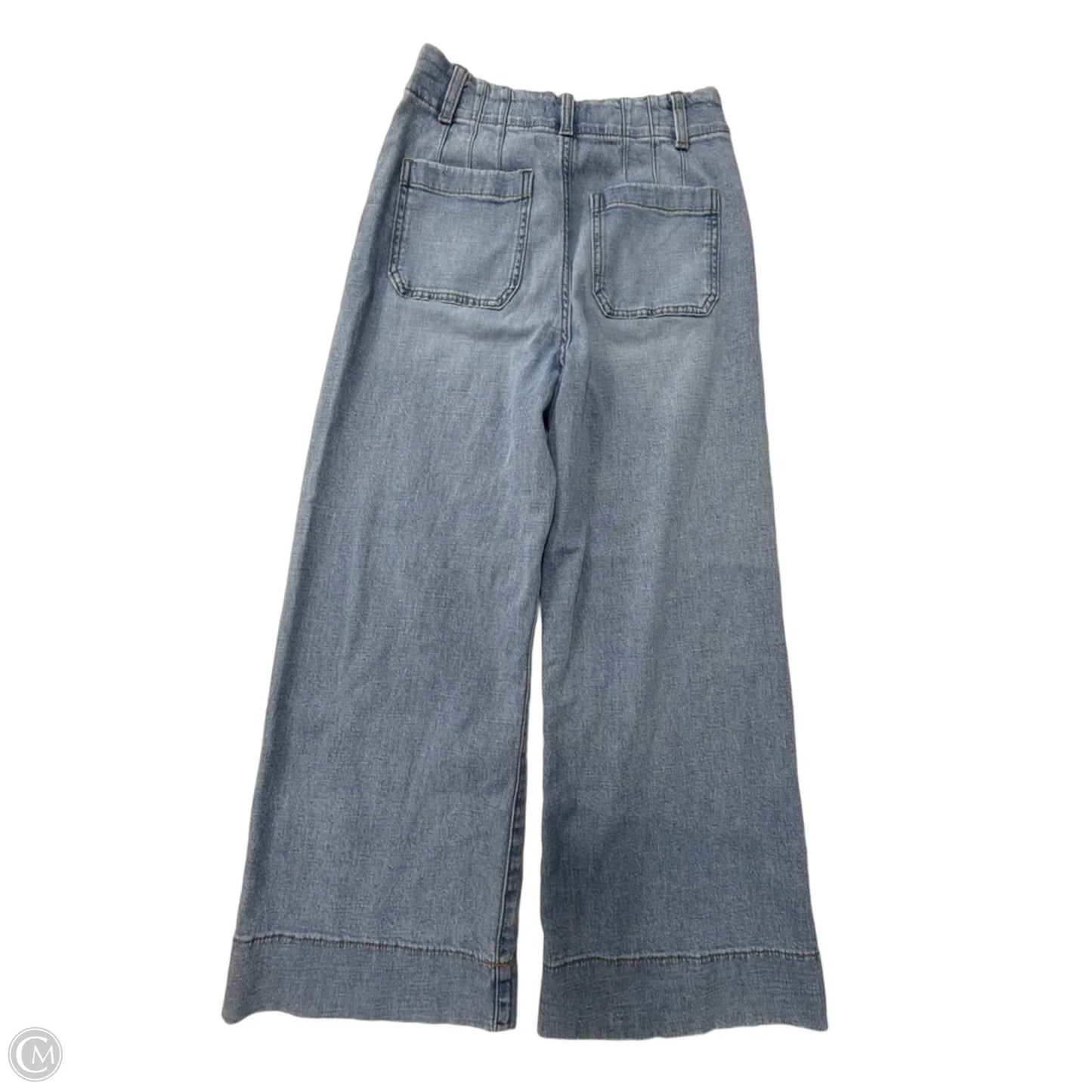 Jeans Straight By Lc Lauren Conrad In Blue Denim, Size: 4