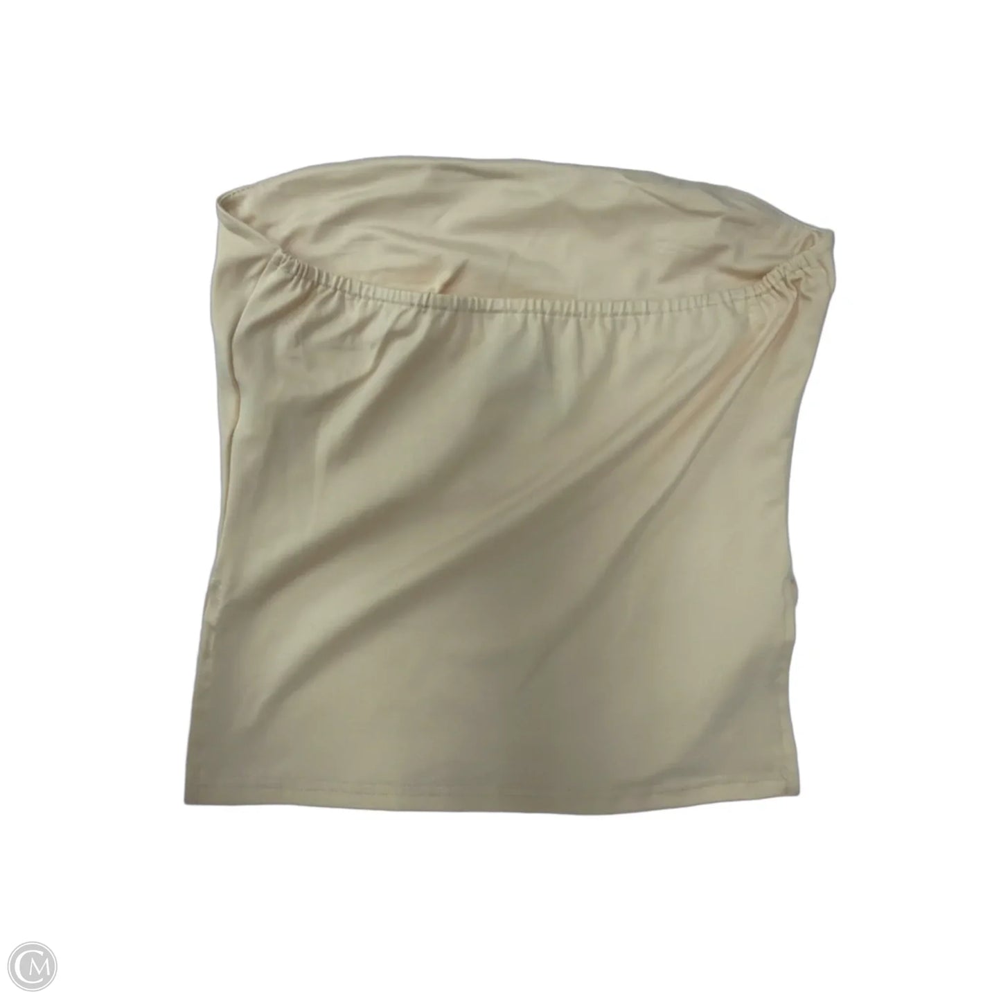 Top Sleeveless By Clothes Mentor In Cream, Size: M