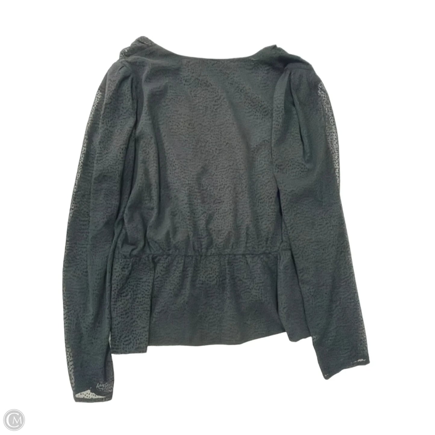 Top Long Sleeve By Express In Black, Size: Xl