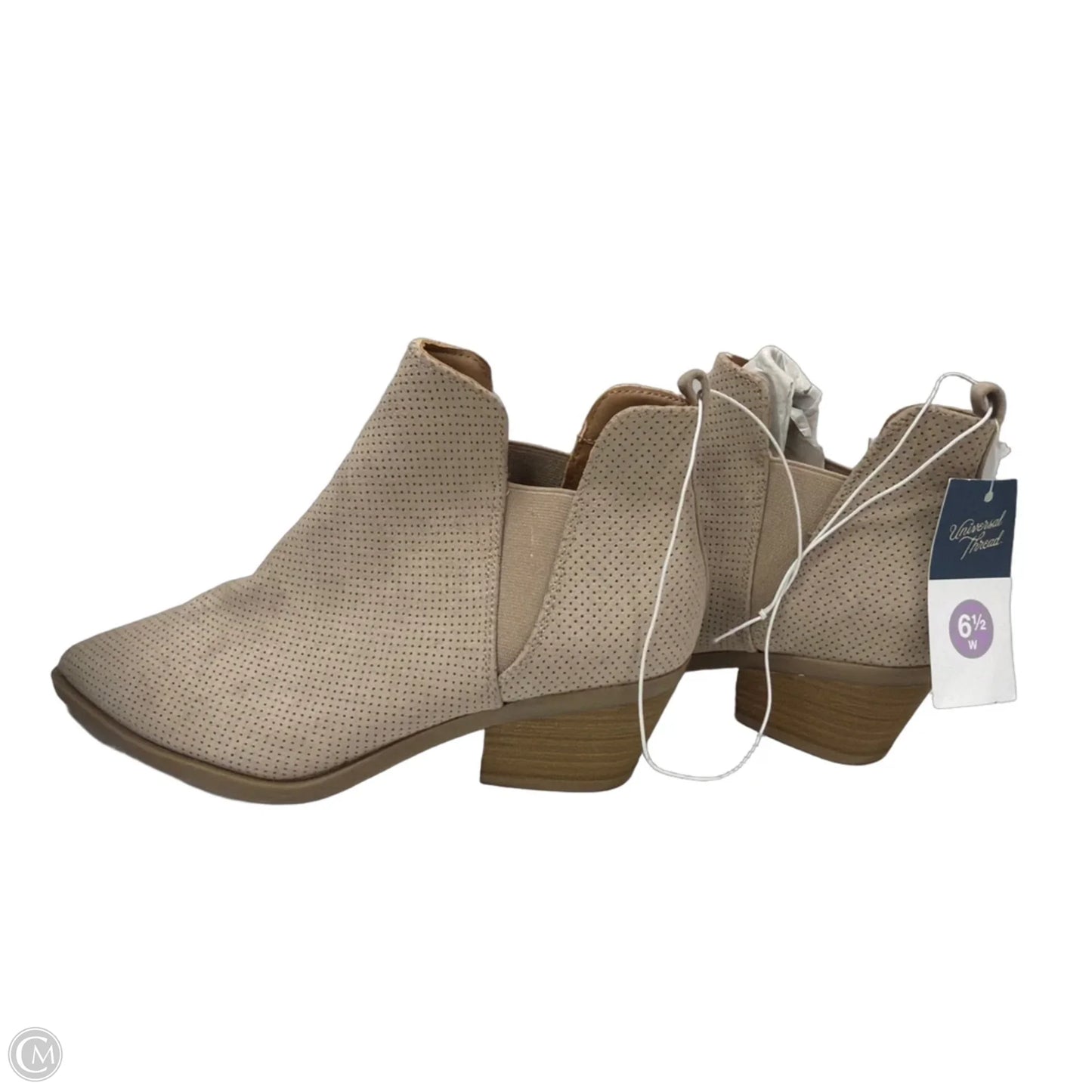 Boots Ankle Heels By Universal Thread In Brown, Size: 6.5