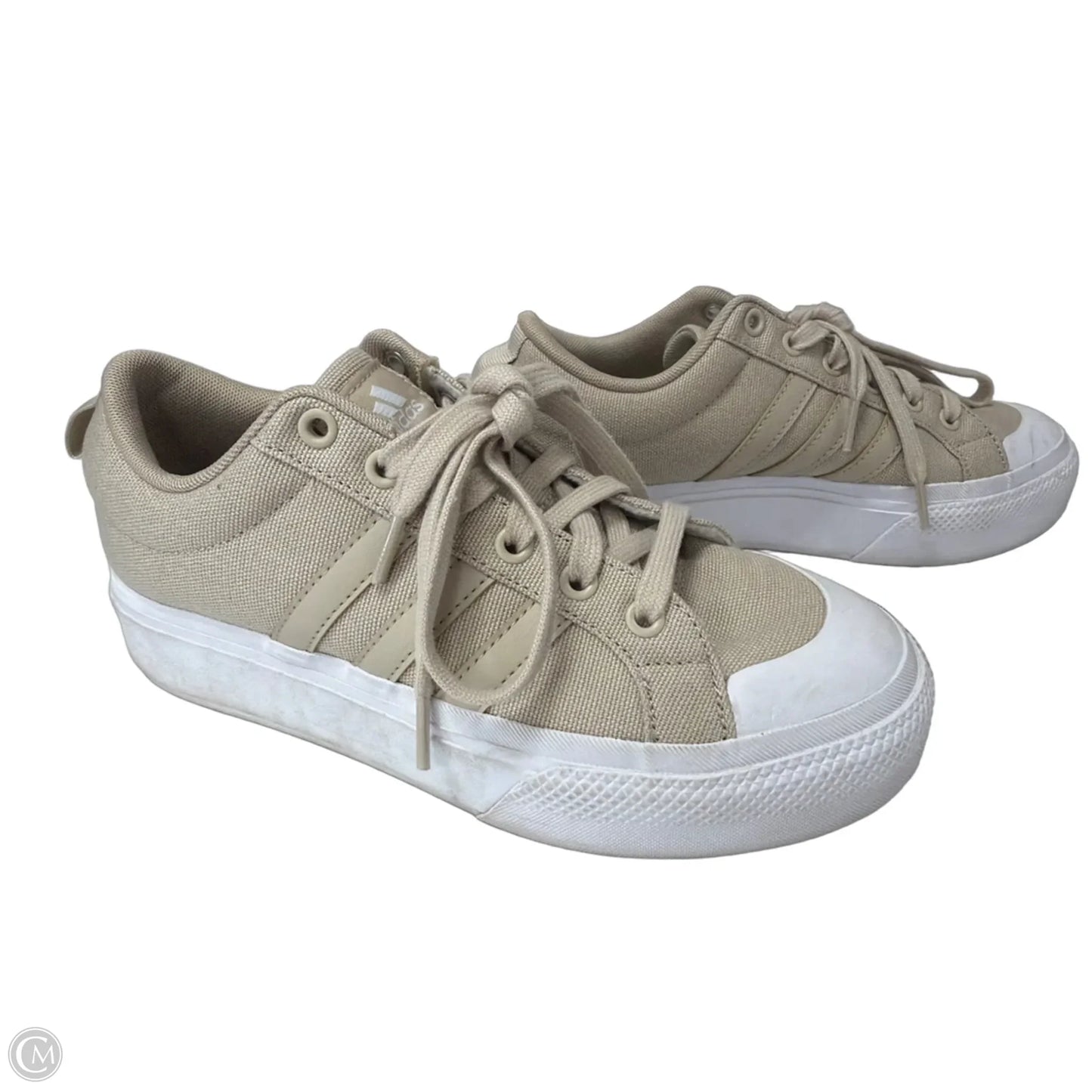 Shoes Sneakers By Adidas In Brown, Size: 7