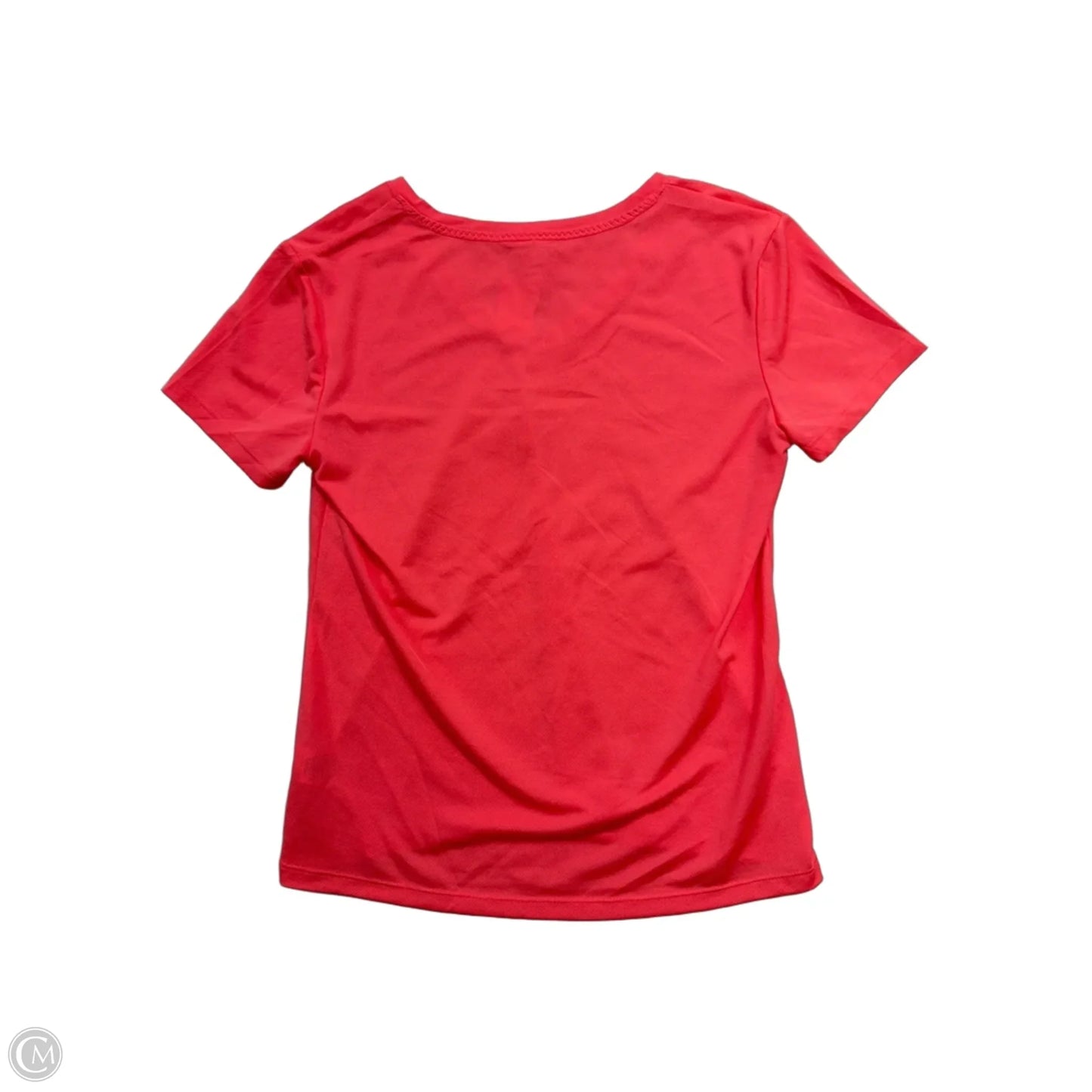 Athletic Top Short Sleeve By Athletic Works In Pink, Size: S
