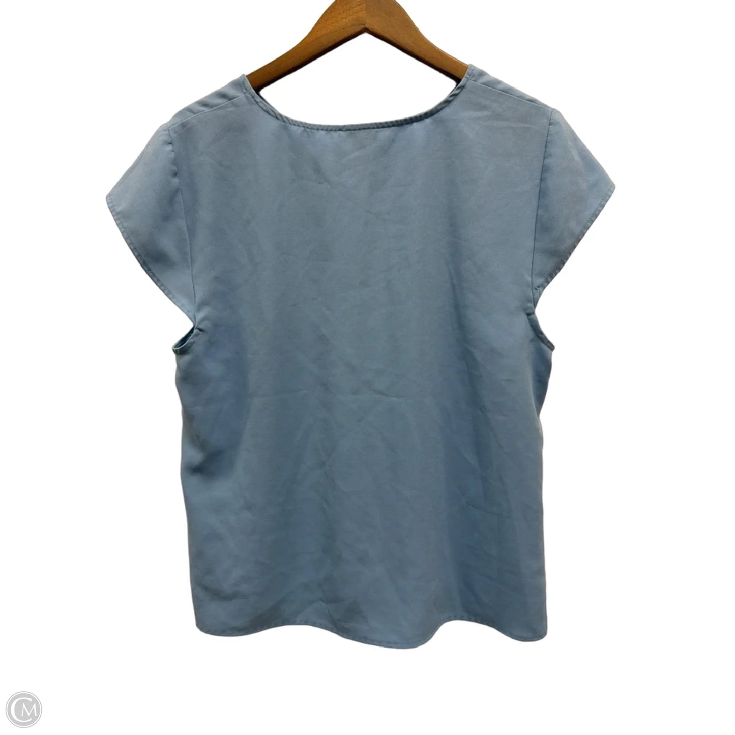 Top Sleeveless By Alex Marie In Blue, Size: Xl