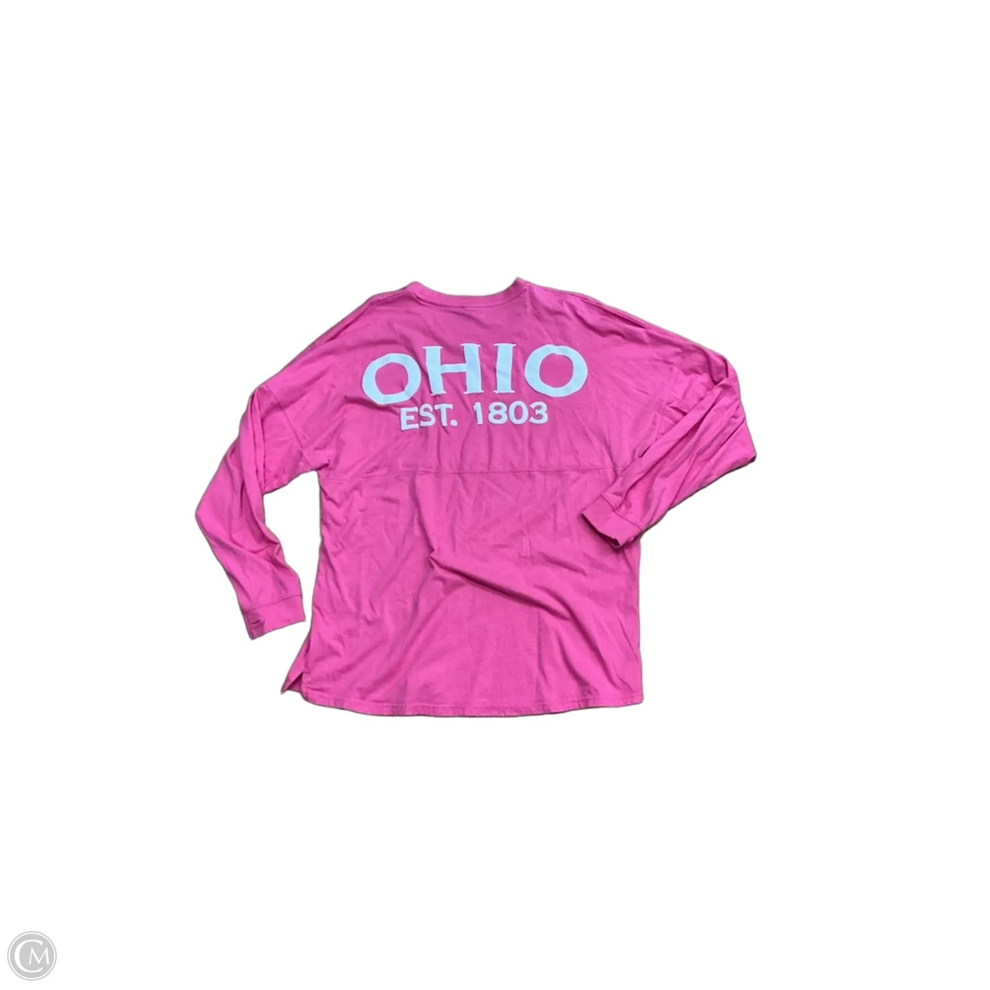 Top Long Sleeve By Clothes Mentor In Pink, Size: Xl